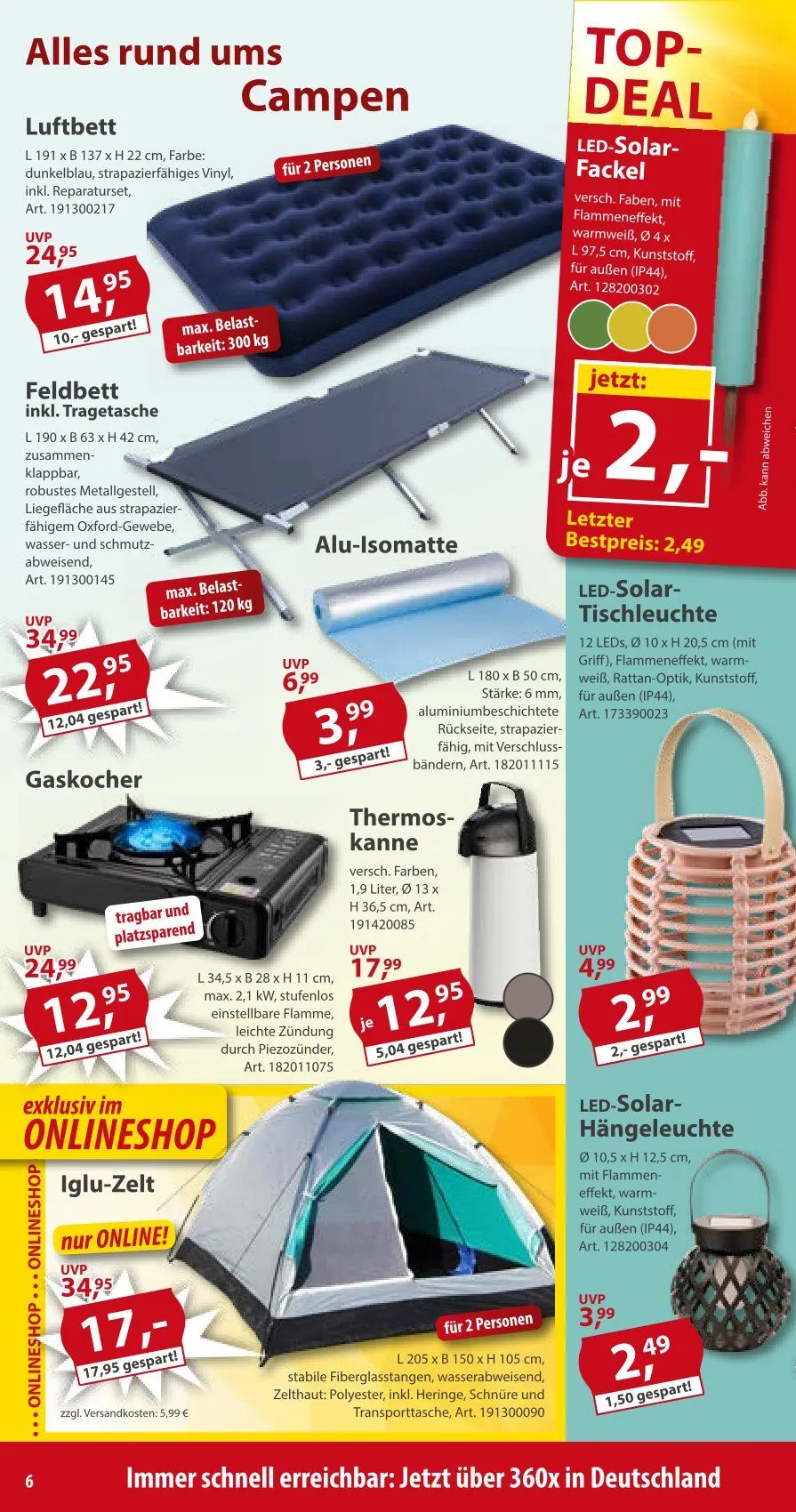 Sonderpreis-Baumarkt Angebote von 16. Mai bis 22. Mai 2026 - Prospekt seite 9
