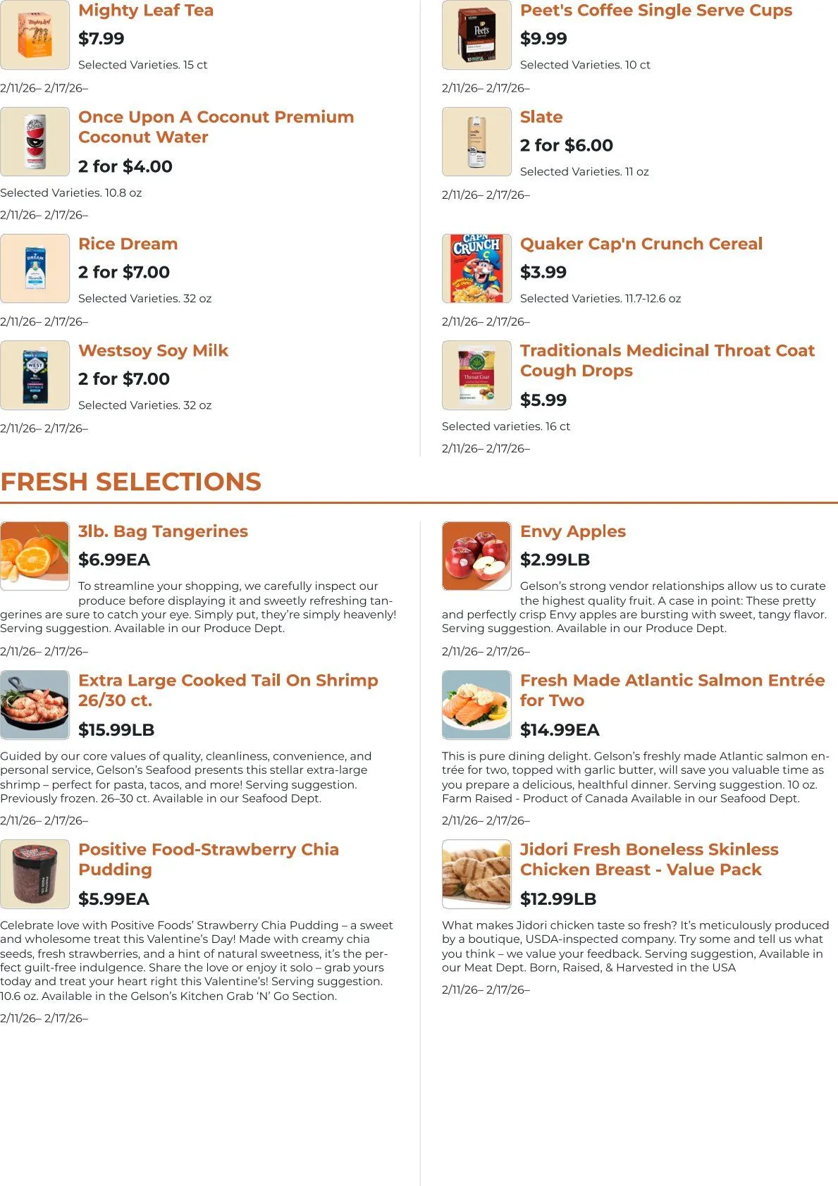 Weekly ad Gelson's Markets Sales from February 12 to February 17 2026 - Page 6