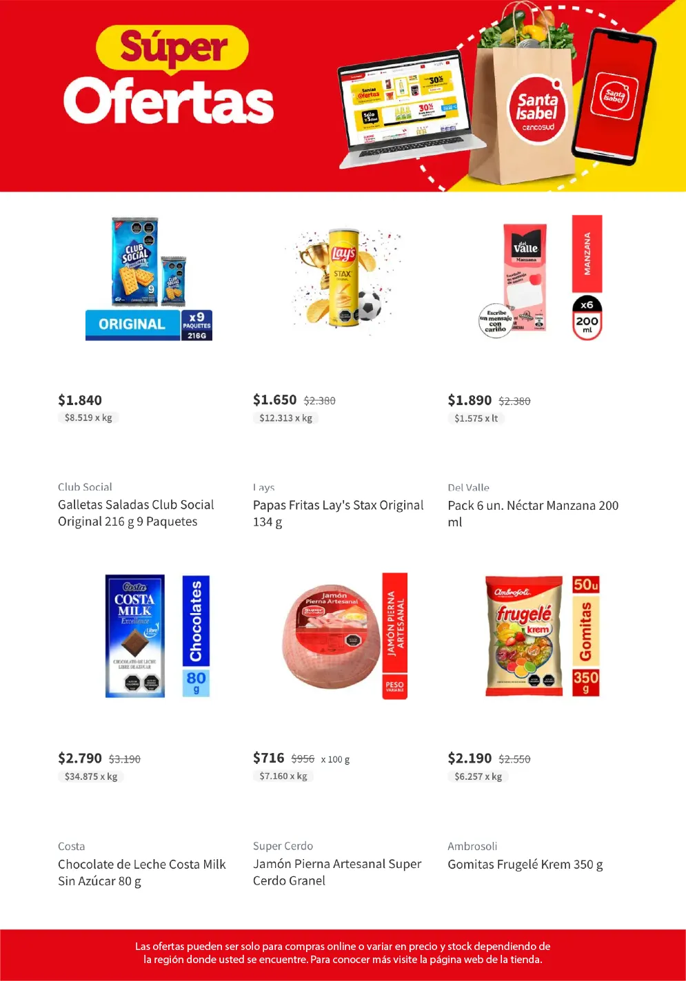Catálogo de  Santa Isabel Ofertas 19 de junio al 3 de julio 2026 - Página 5
