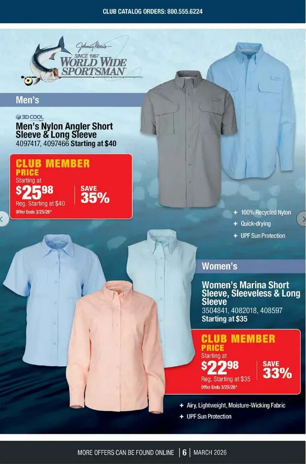 Weekly ad Bass Pro Shops Sales from March 27 to March 31 2026 - Page 6
