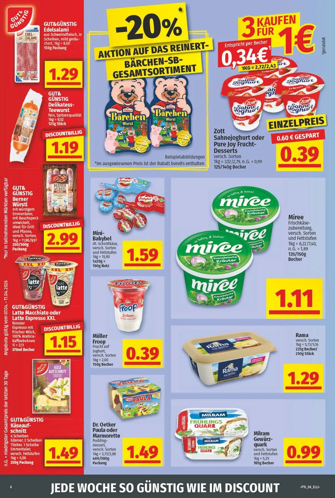 Elli Markt Prospekte von 4. April bis 11. April 2026 - Prospekt seite 6