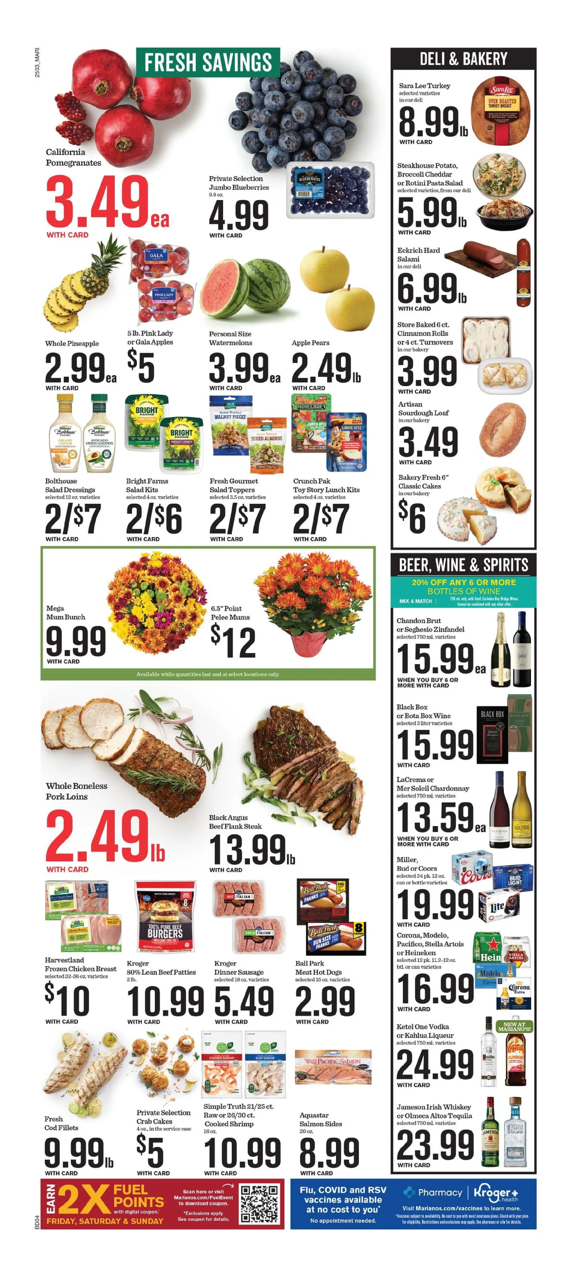 Weekly promotion Mariano's Sales spanning from September 17 to September 23 2025 - Page 6 for Catalogue 365
