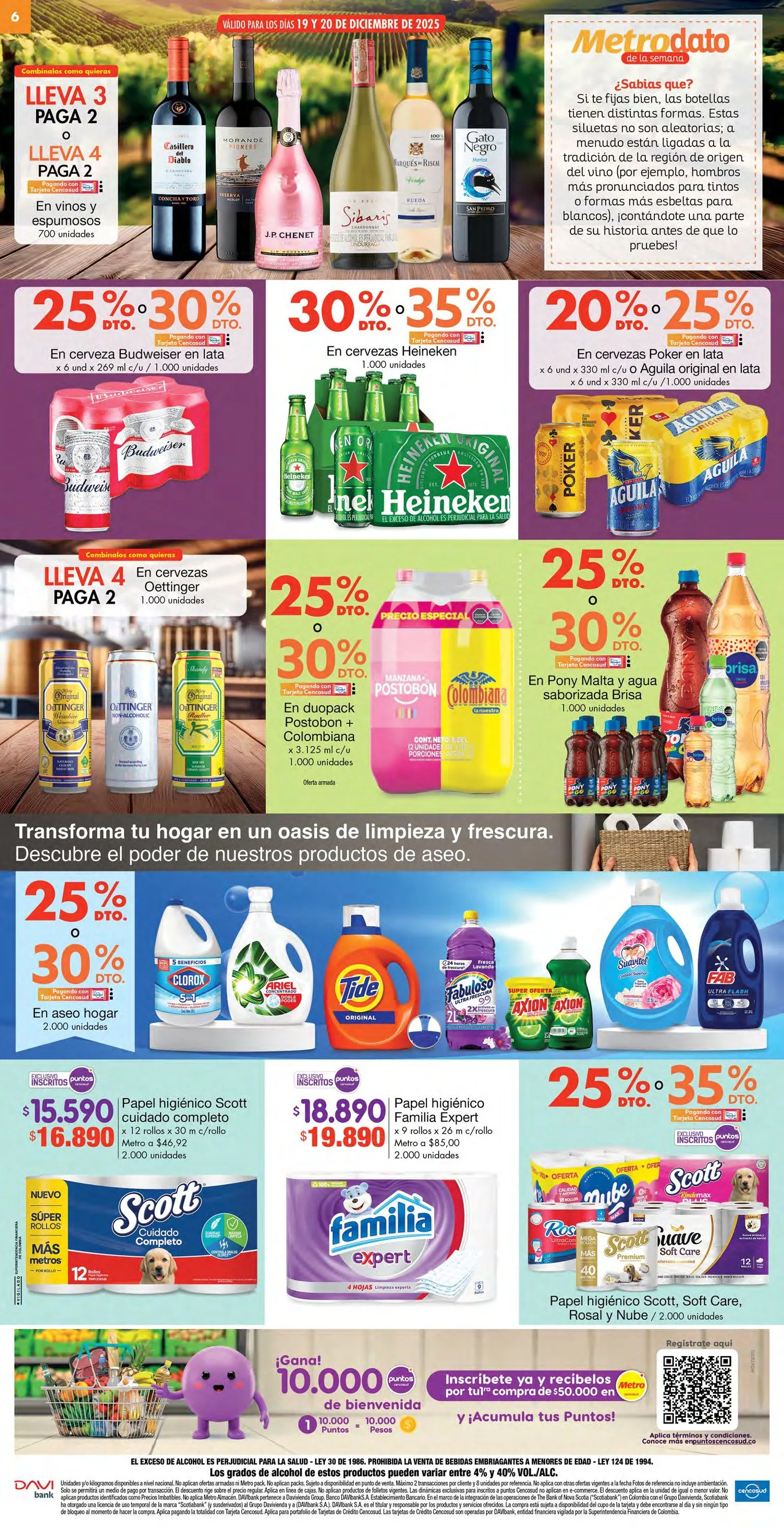 Catalogo de Metro Ofertas 19 de diciembre al 21 de diciembre 2025 - Pag 6