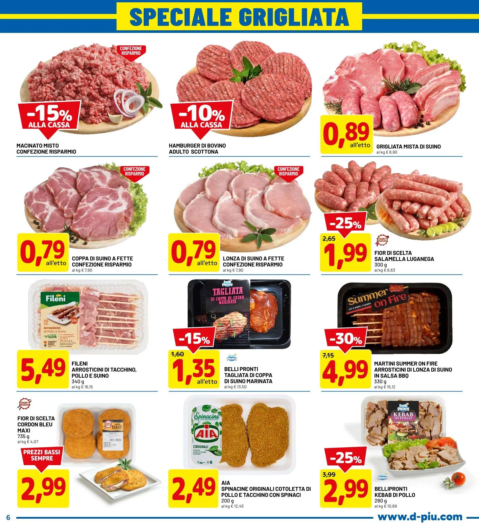 Volantino  D Più da 20 aprile a 29 aprile di 2026 - Pagina del volantino 6