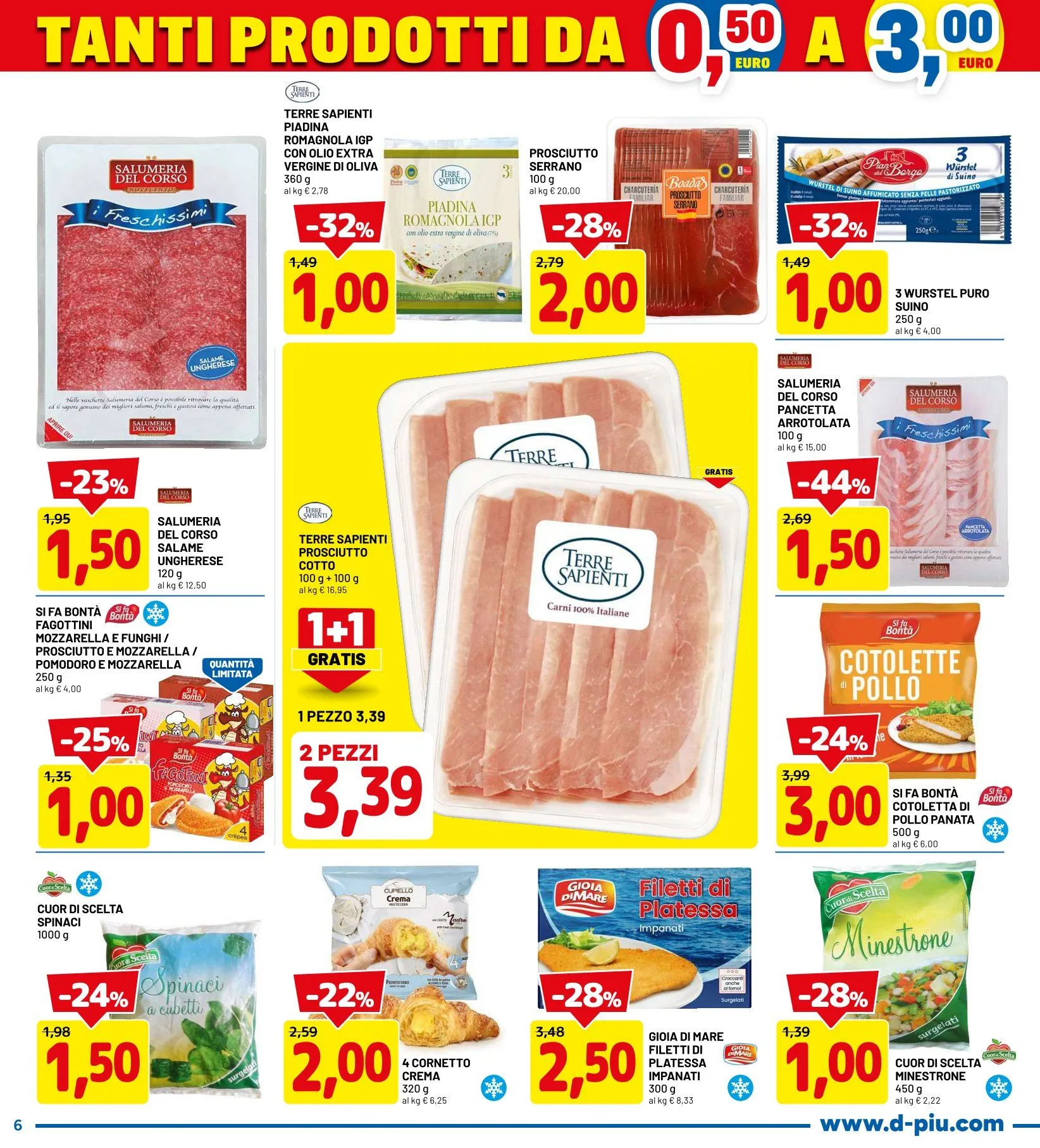 Volantini D Più da 12 gennaio a 25 gennaio di 2026 - Pagina del volantino 6