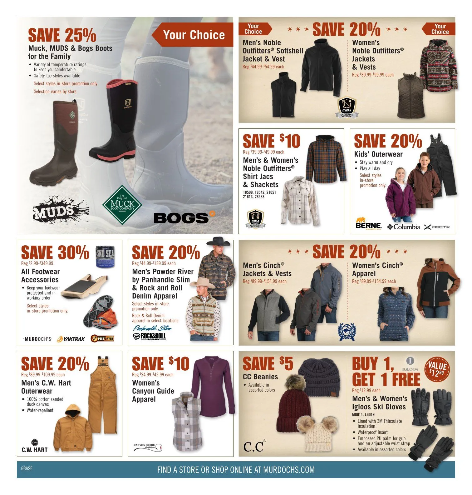 Weekly ad Murdoch´s Sales from November 7 to November 13 2025 - Page 6