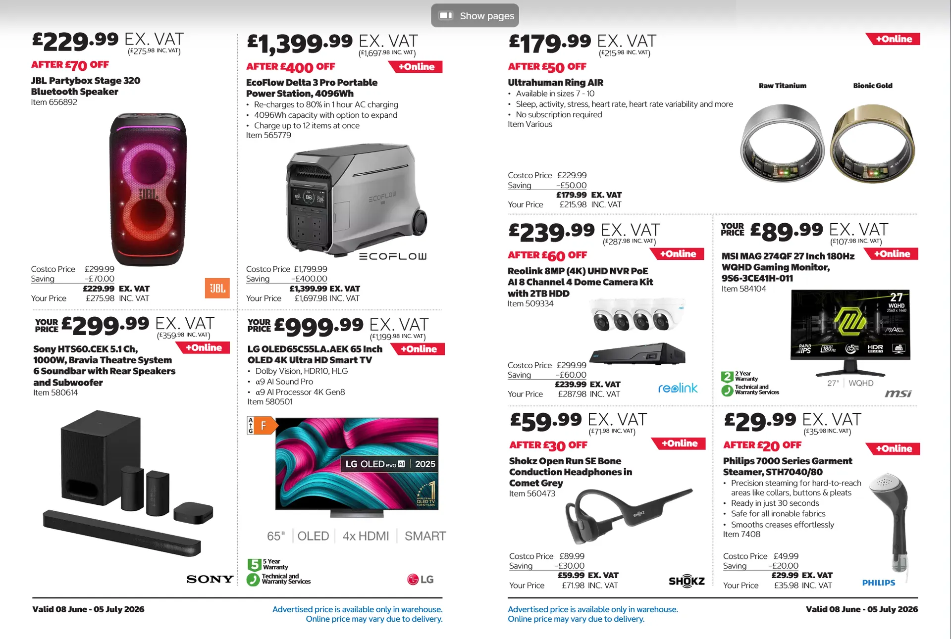 Costco Offers from 22 June to 5 July 2026 - Catalogue Page 3