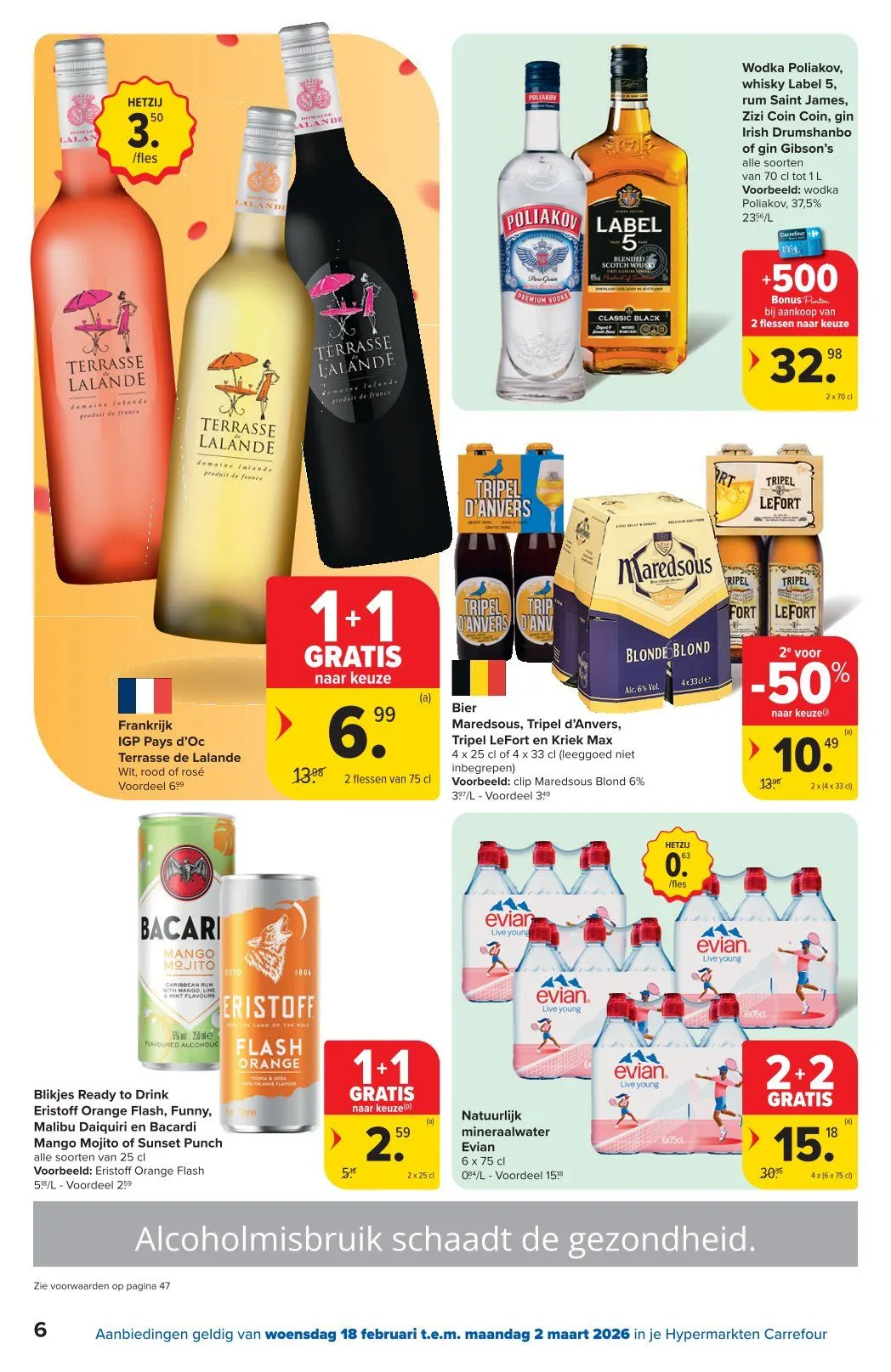 Laatste aanbiedingen in Carrefour folders van 18 februari tot 2 maart 2026 - folder pagina 6