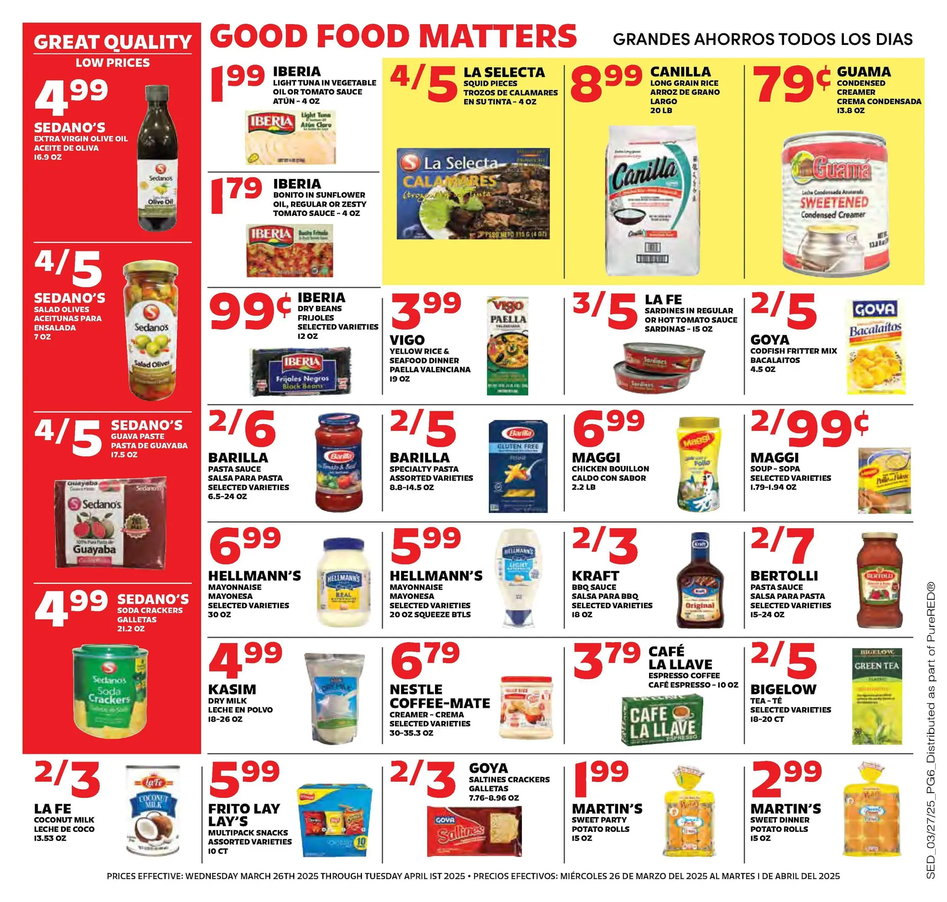 Weekly ad Sedanos's Deals from March 26 to April 1 2025 - Page 6