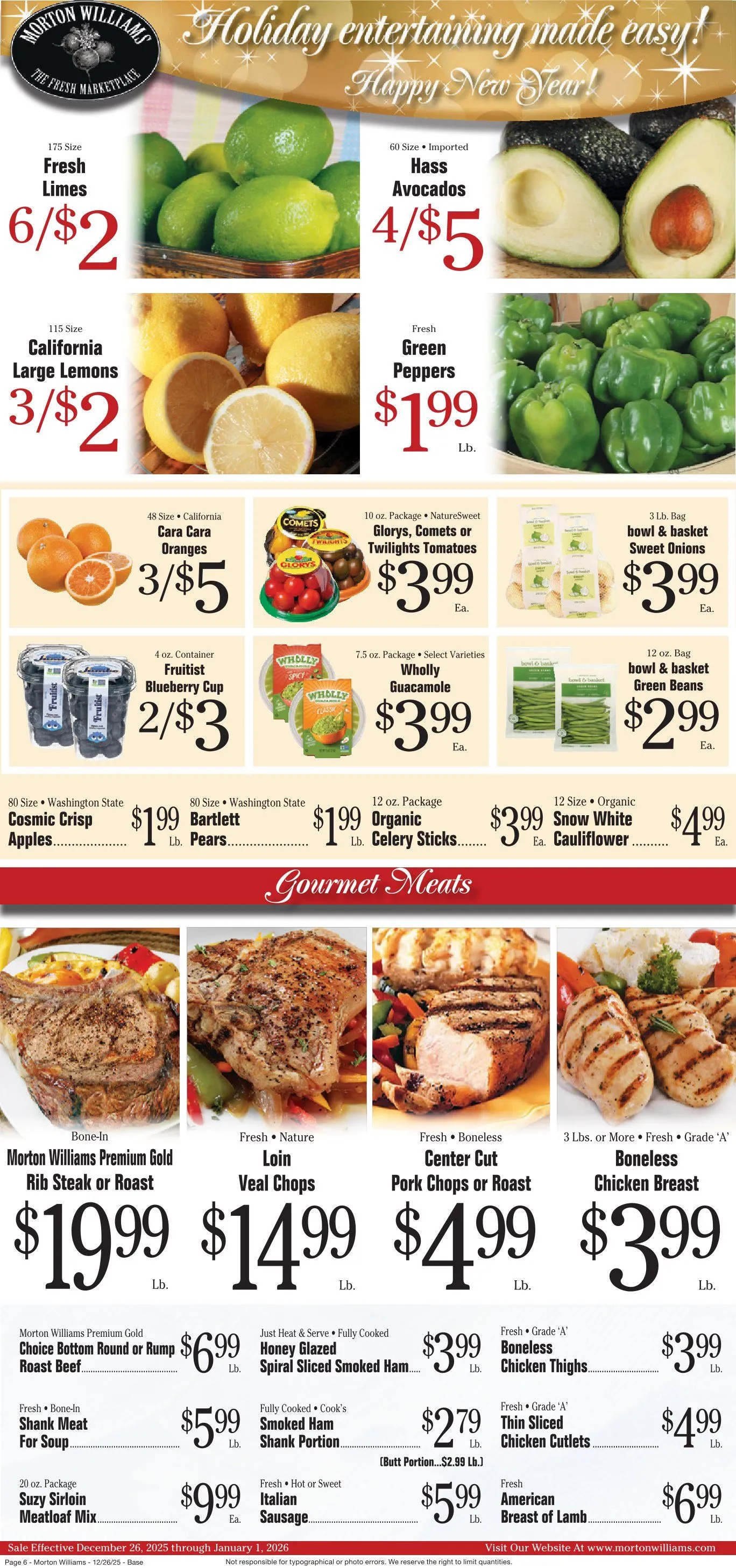 Weekly ad Morton Williams Sales from December 26 to January 1 2026 - Page 6