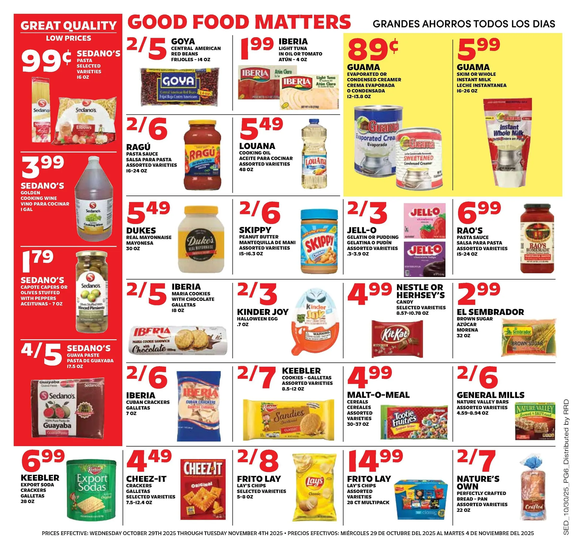 Weekly ad Sedano's Sales from October 29 to November 4 2025 - Page 6