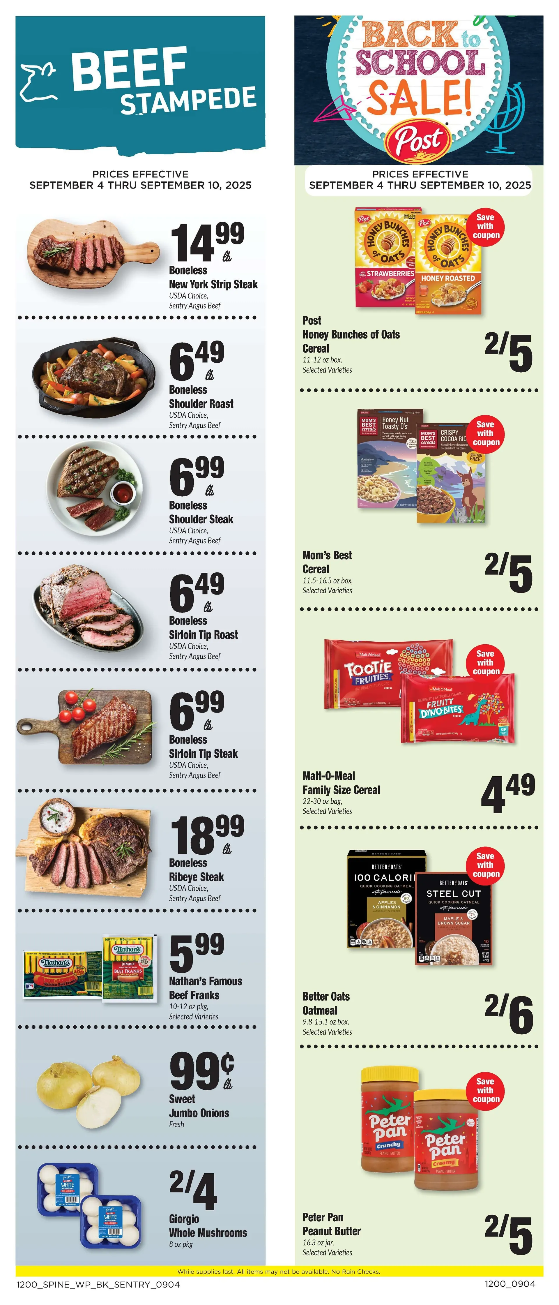 Weekly ad Sentry Foods Sales from September 4 to September 12 2025 - Page 5
