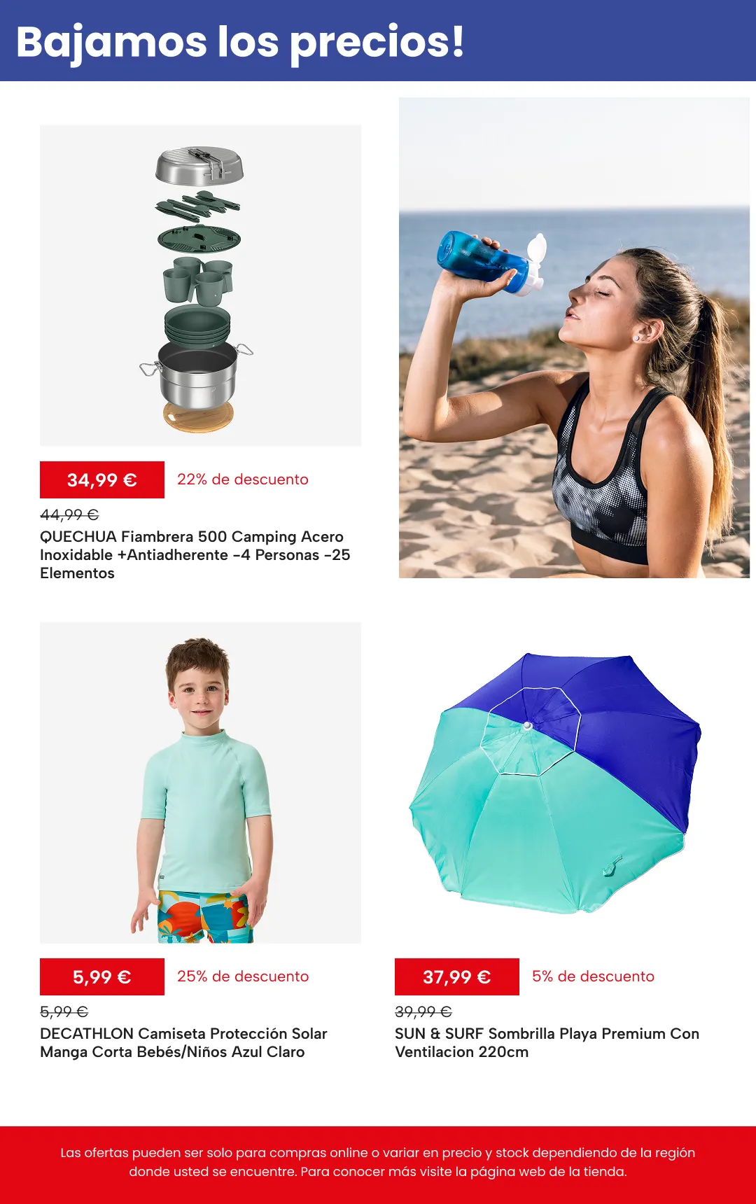 Catálogo de Decathlon Ofertas 28 de julio al 11 de agosto 2026 - Página 6
