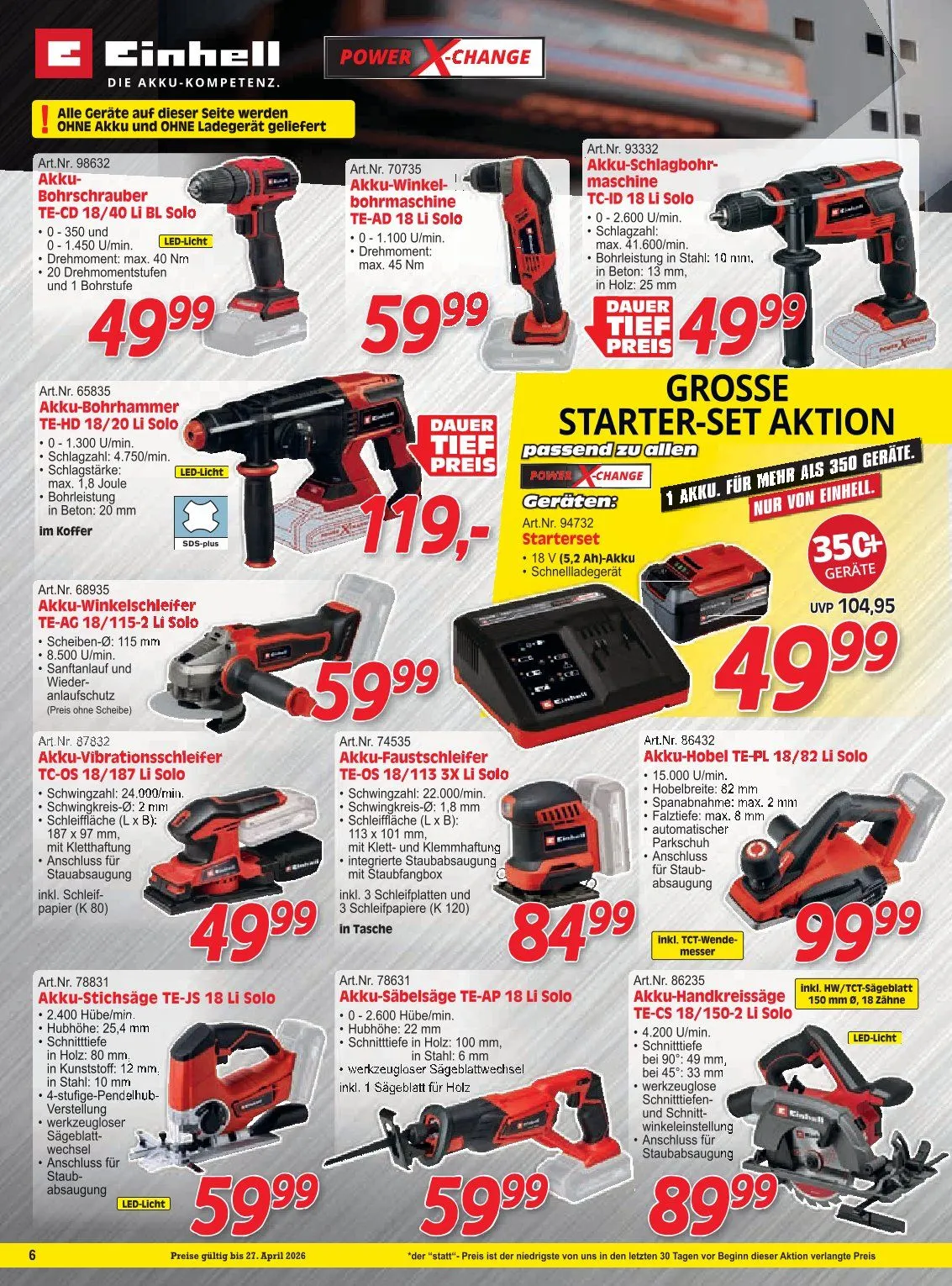 Zgonc Prospekte  von 13. April bis 27. April 2026 - Flugblätt seite  6