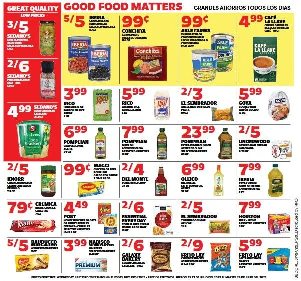 Weekly ad Sedano's Sales from July 24 to July 30 2025 - Page 5