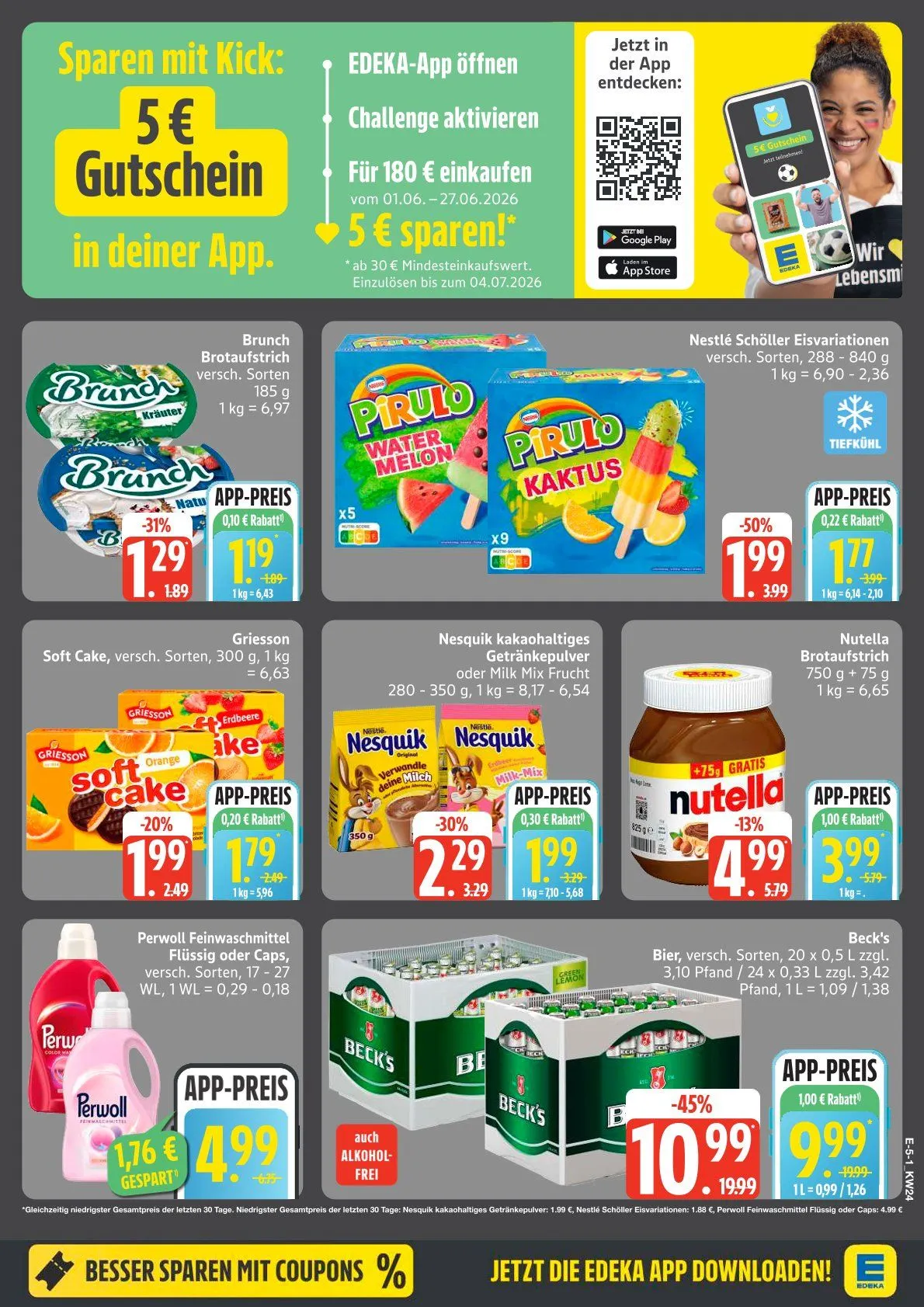 Edeka Angebote von 8. Juni bis 13. Juni 2026 - Prospekt seite 6