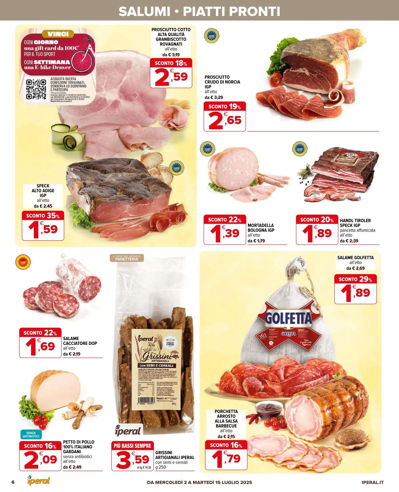 Offerta speciale di Iperal da 2 luglio a 15 luglio di 2025 - Pagina del volantino 6