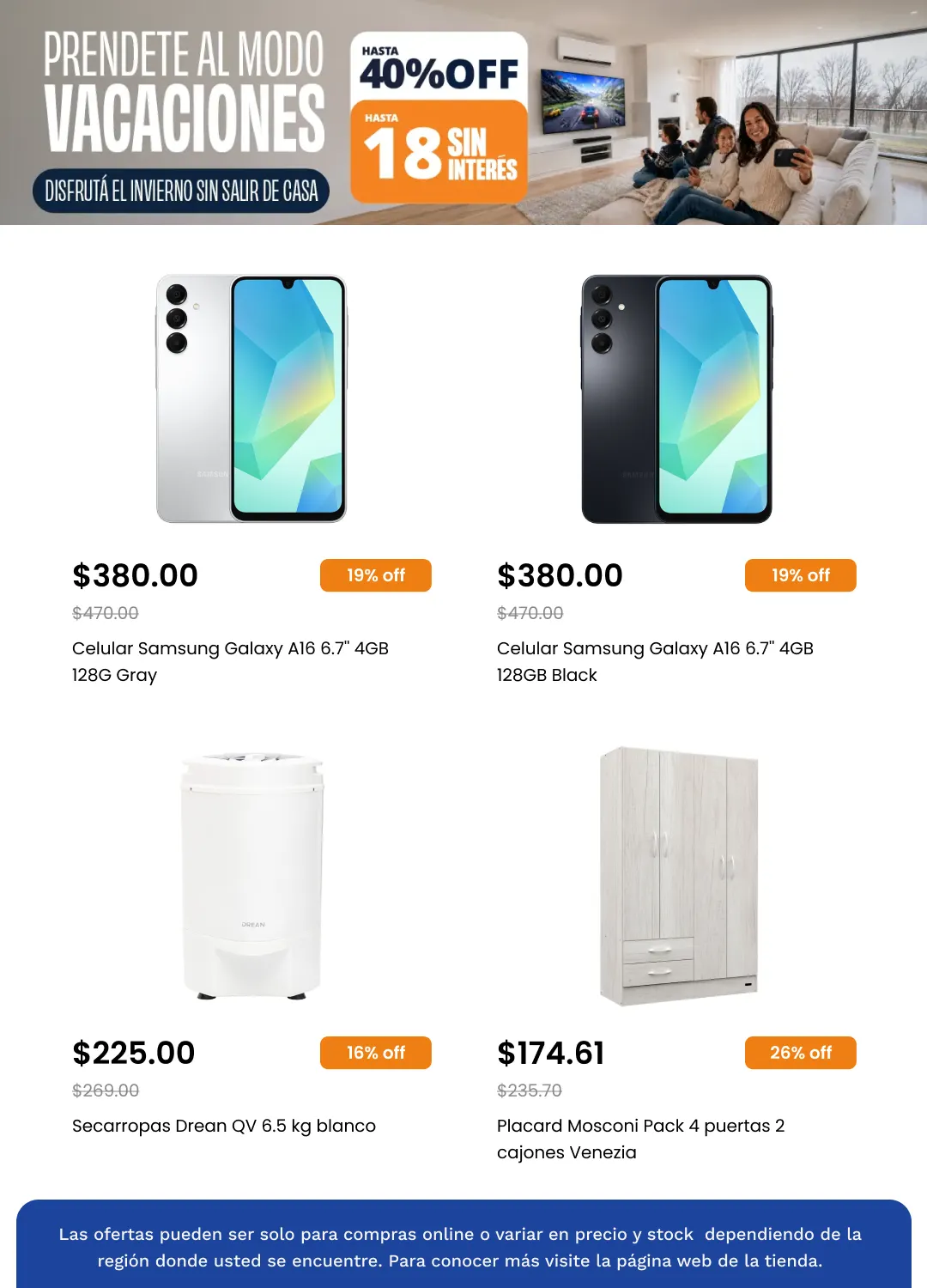 Ofertas de Cetrogar Ofertas 13 de julio al 1 de agosto 2026 - Página 6 del catálogo