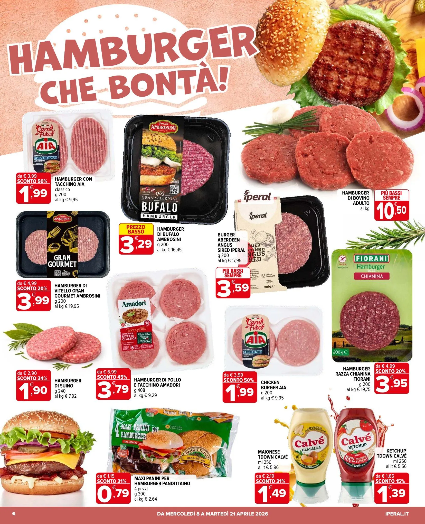Volantini Iperal da 8 aprile a 21 aprile di 2026 - Pagina del volantino 6