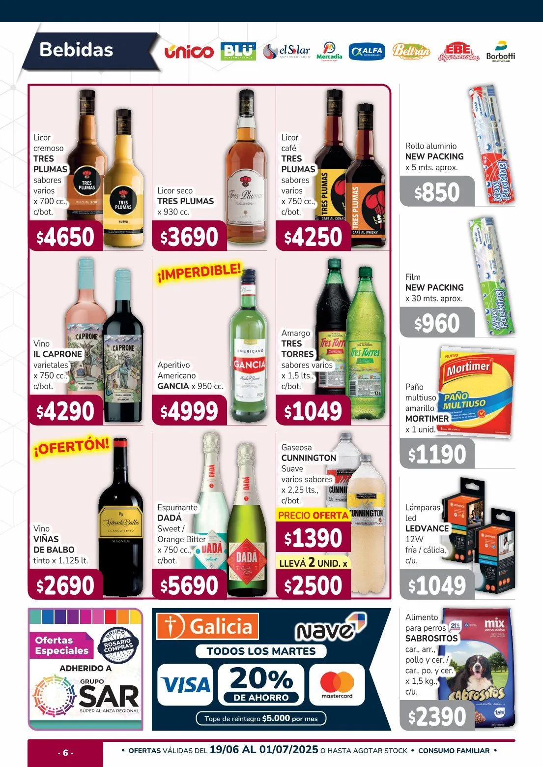Ofertas de Único Supermercados Ofertas 26 de junio al 1 de julio 2025 - Página 6 del catálogo