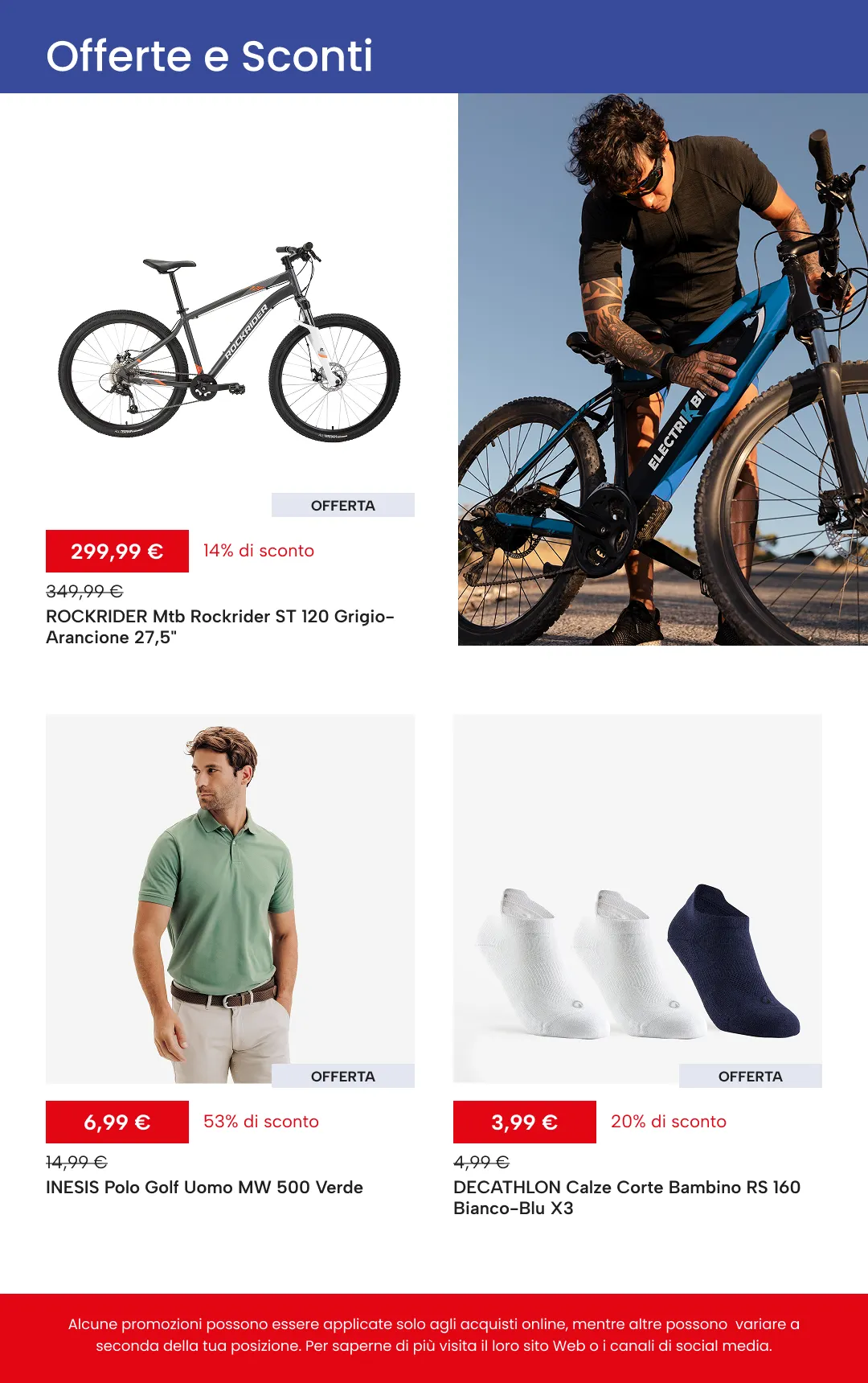 Decathlon Volantino da 28 aprile a 18 maggio di 2026 - Pagina del volantino 6