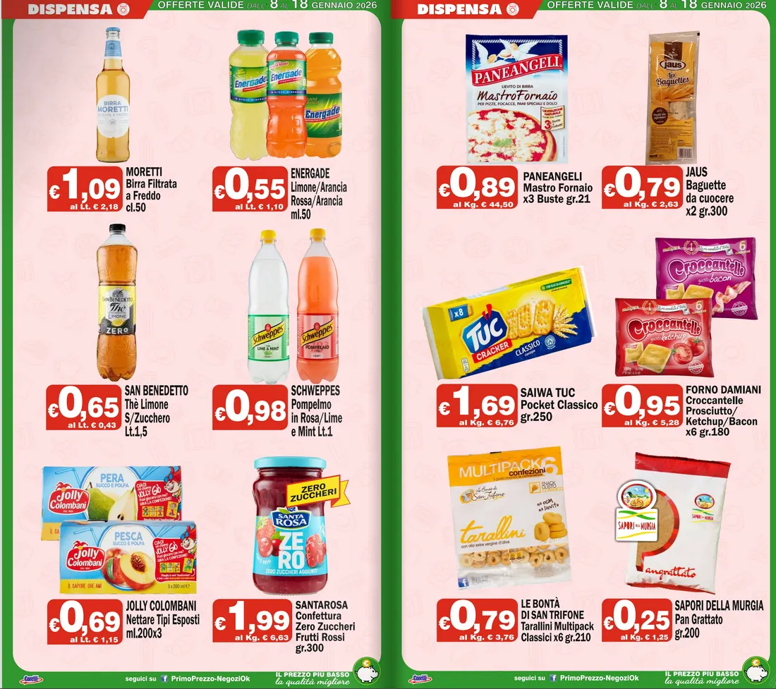 Volantini Primo Prezzo da 8 gennaio a 18 gennaio di 2026 - Pagina del volantino 6