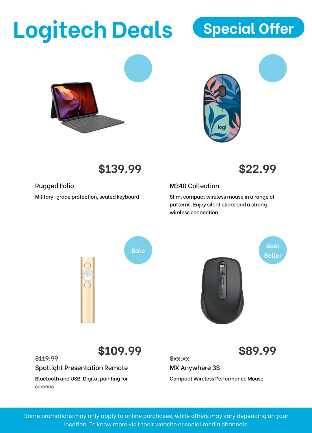 Weekly ad  Logitech Sales from April 30 to May 14 2026 - Page 6