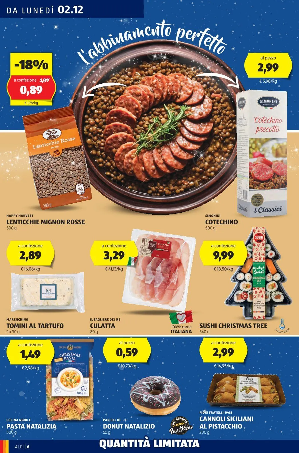 ALDI Brochures Offres da 2 dicembre a 8 dicembre di 2024 - Pagina del volantino 6