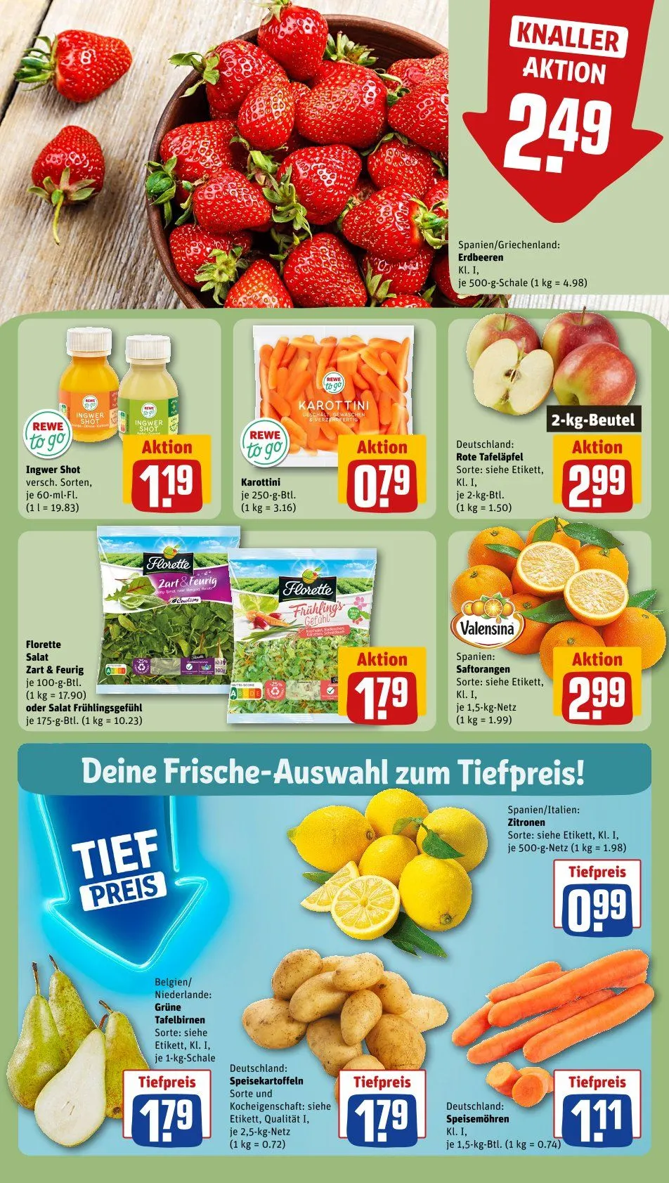 REWE Prospket von 25. März bis 30. März 2025 - Prospekt seite 6