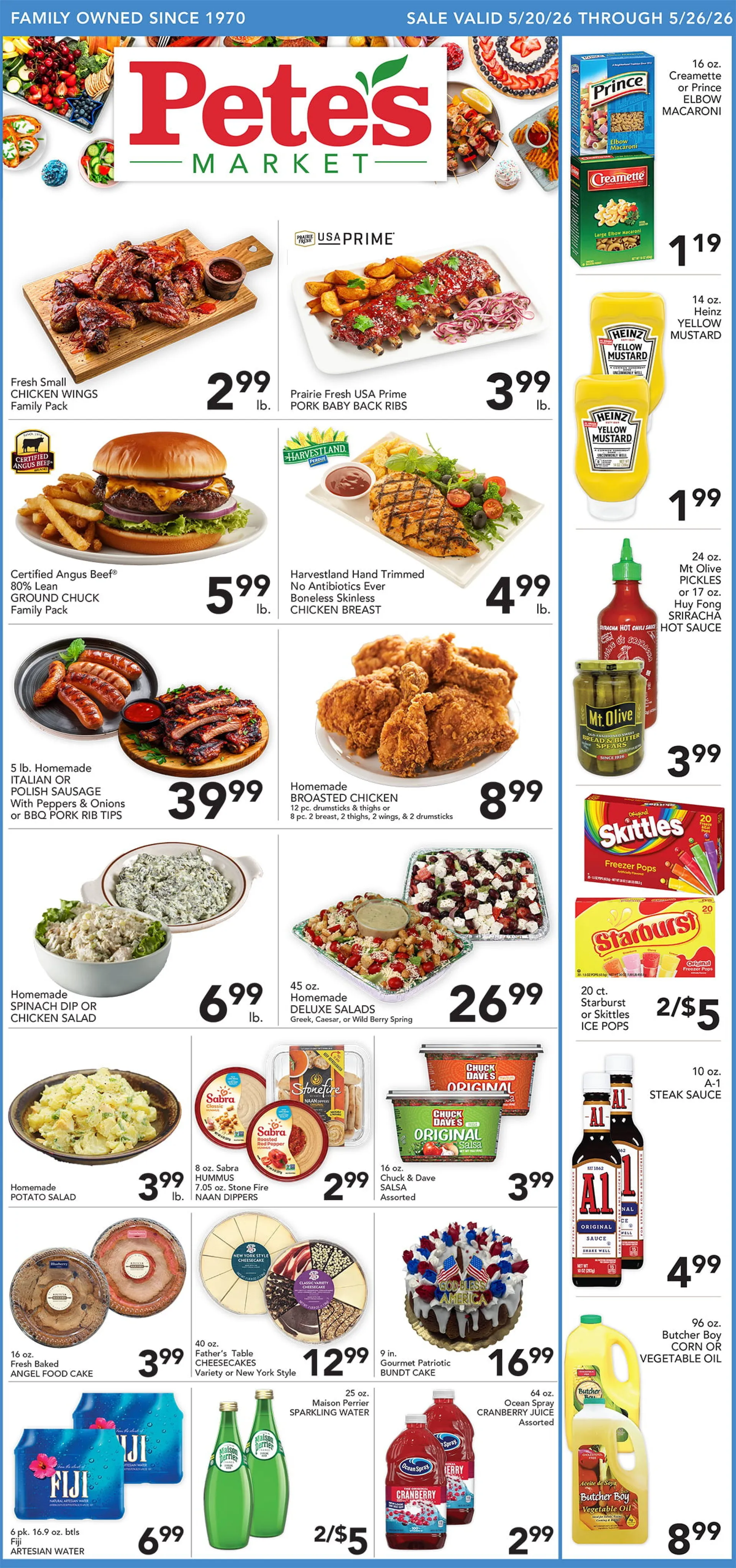 Weekly promotion Pete's Fresh Market weekly ads spanning from May 20 to May 26 2026 - Page 6 for Catalogue 365