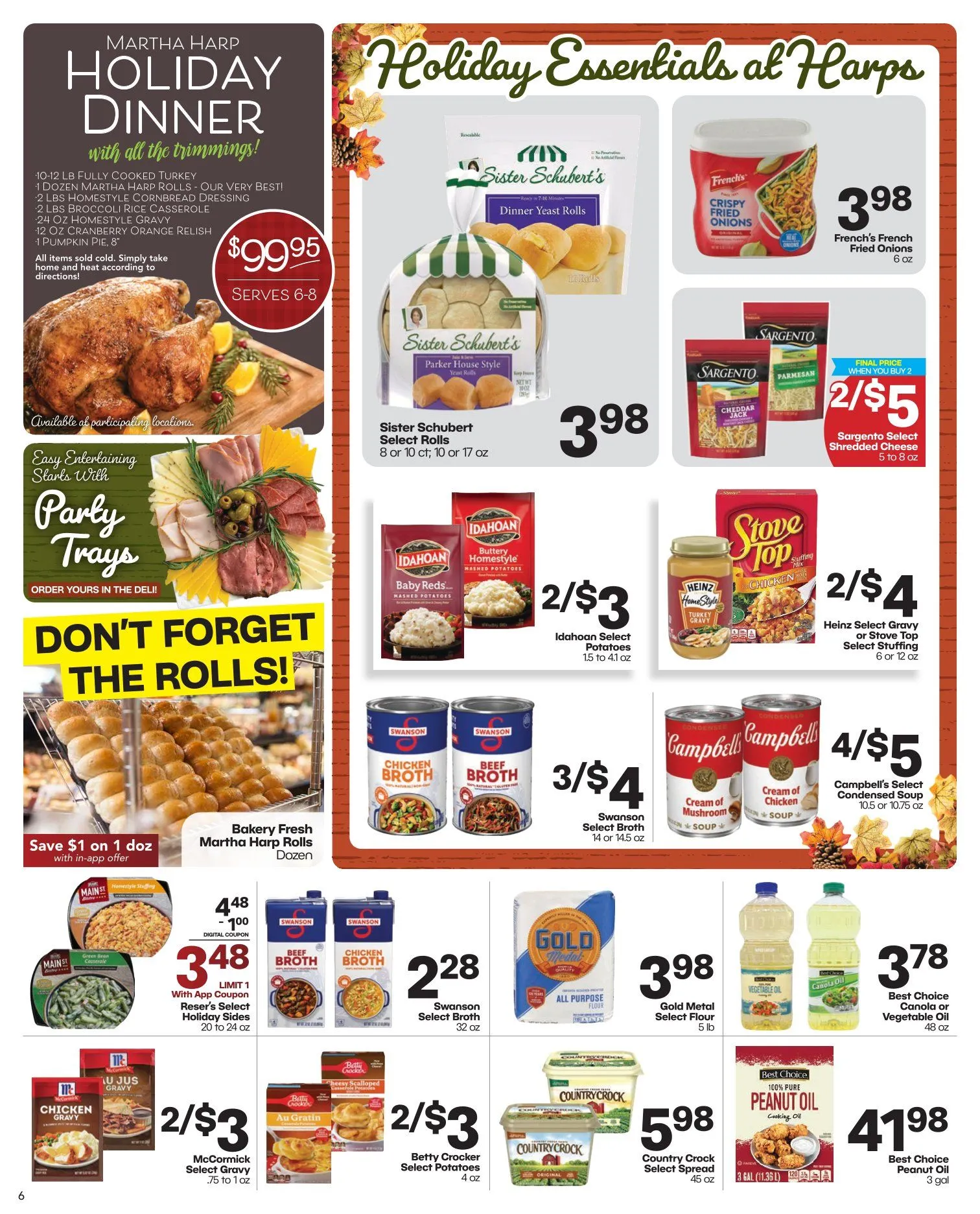 Weekly ad Harps Foods Sales from November 19 to November 27 2025 - Page 6