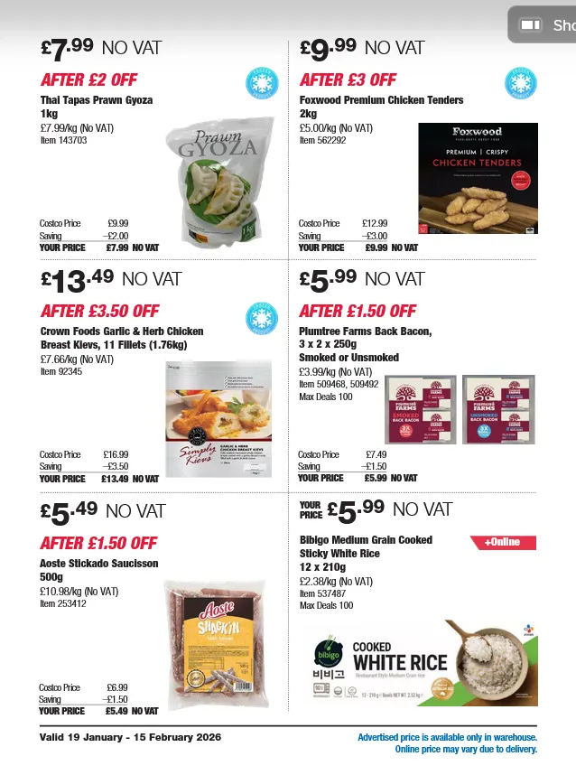 Costco Deals  from 19 January to 15 February 2026 - Catalogue Page 6