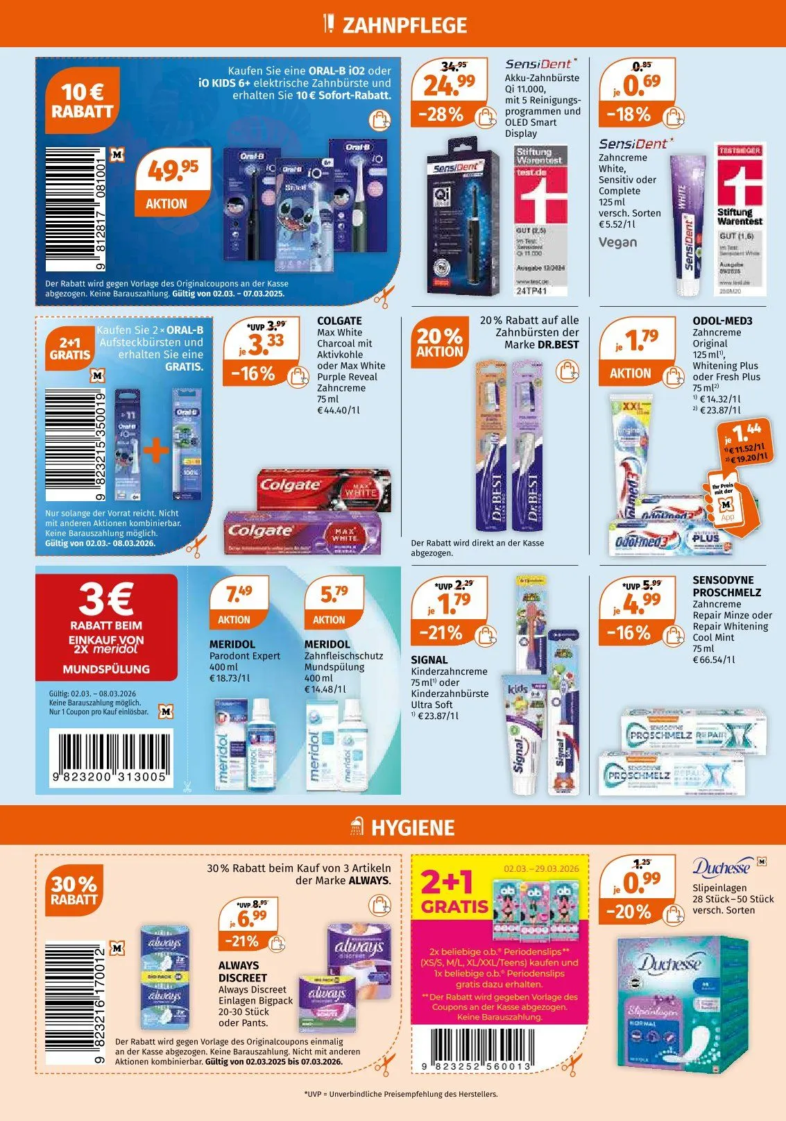 Müller Prospekte von 2. März bis 7. März 2026 - Prospekt seite 6