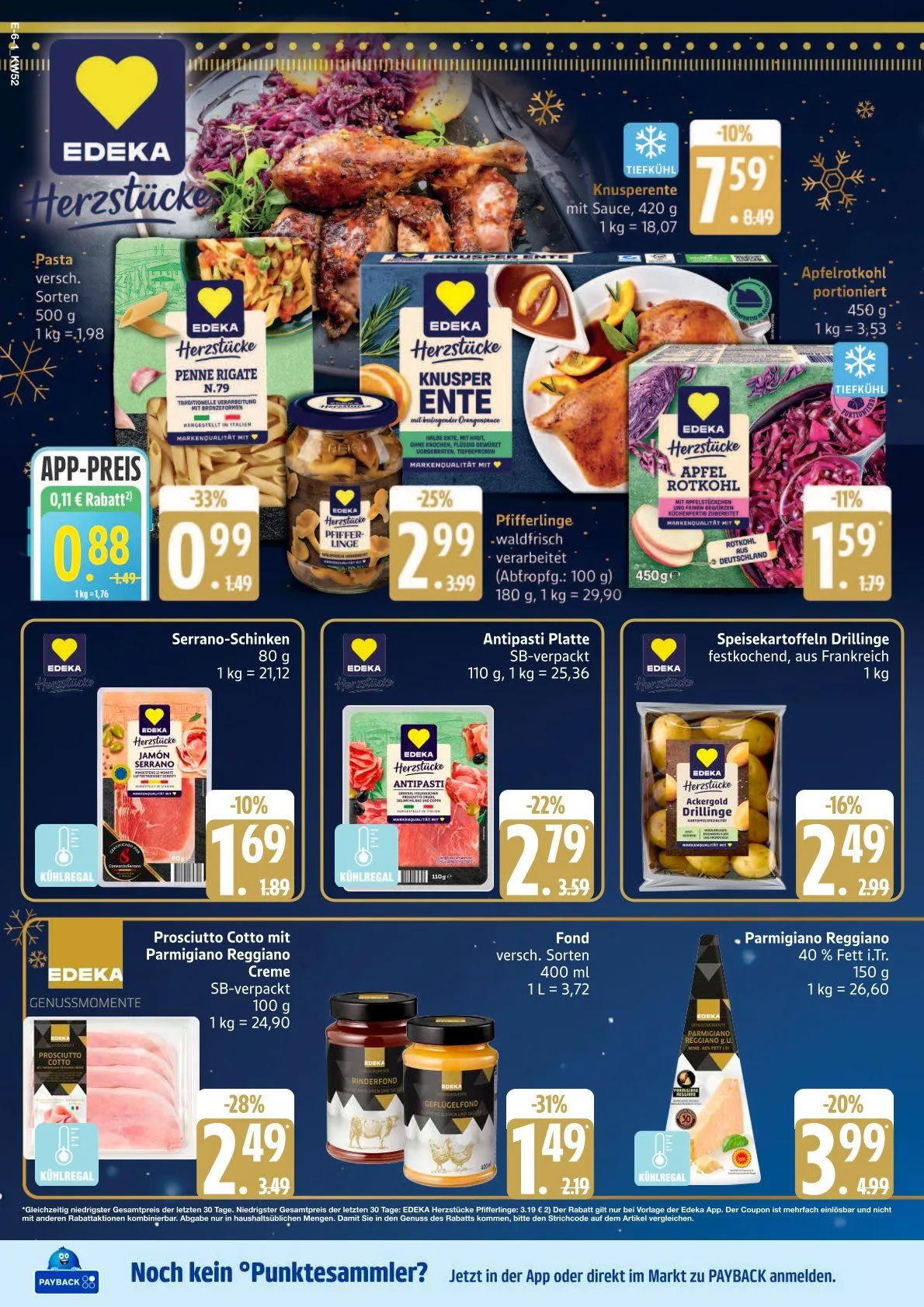 Edeka Angebote von 22. Dezember bis 27. Dezember 2025 - Prospekt seite 6