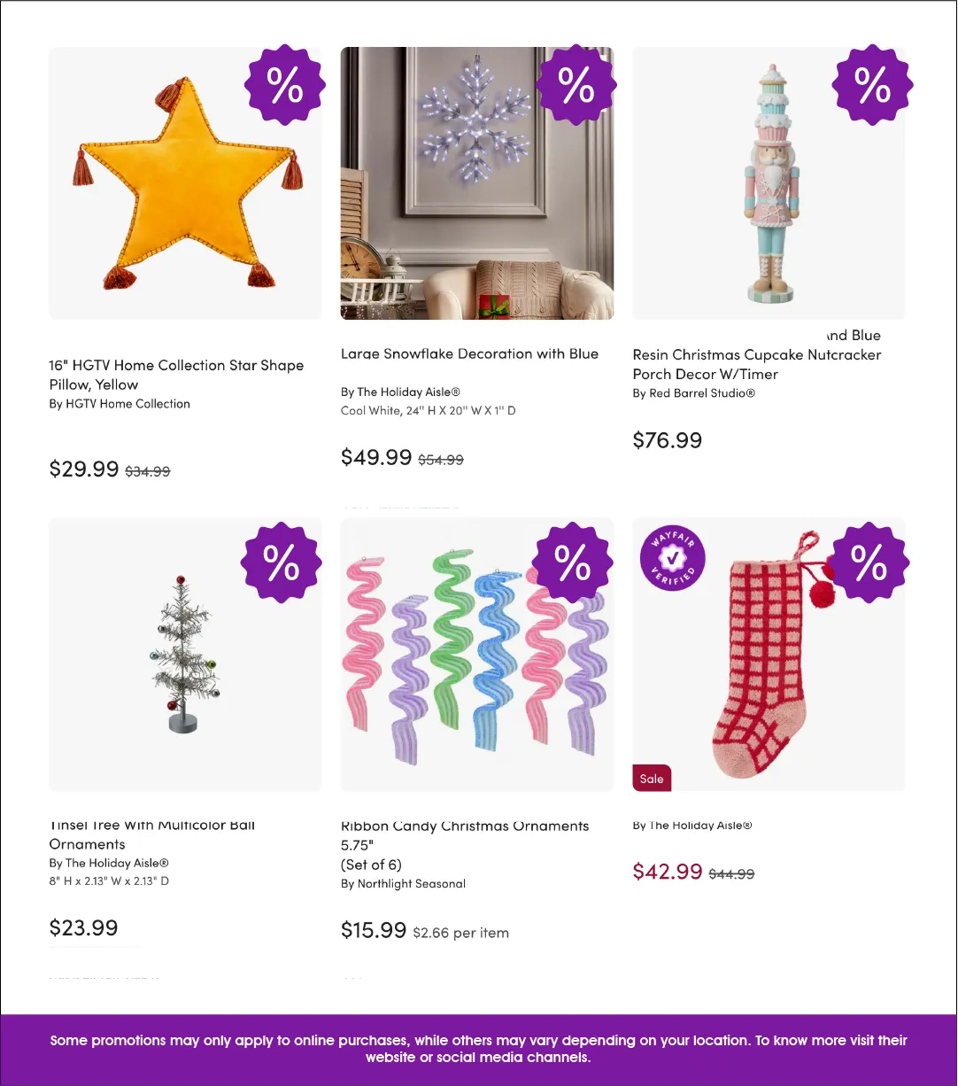 Weekly ad Wayfair Sales from December 9 to December 22 2025 - Page 5