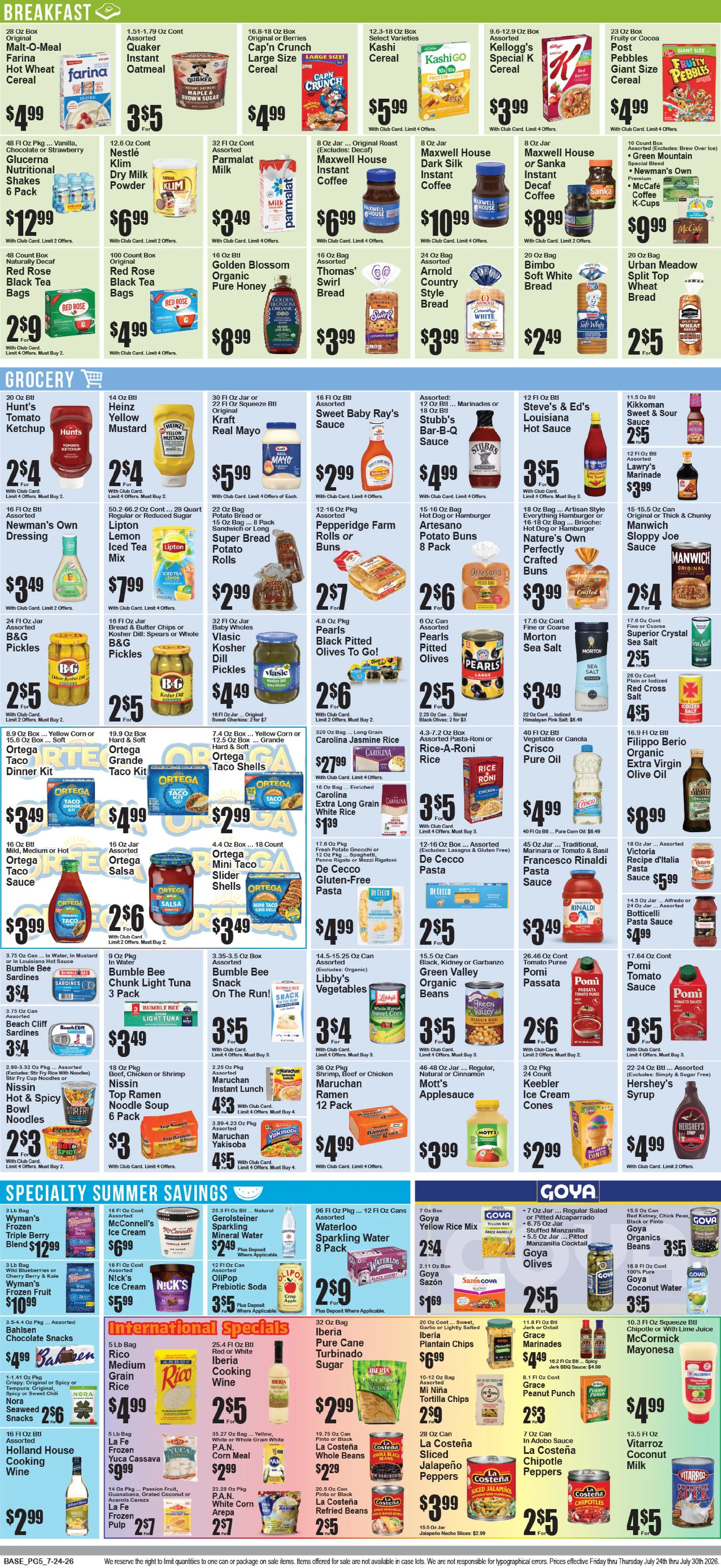 Weekly ad SuperFresh Sales from July 24 to July 30 2026 - Page 6