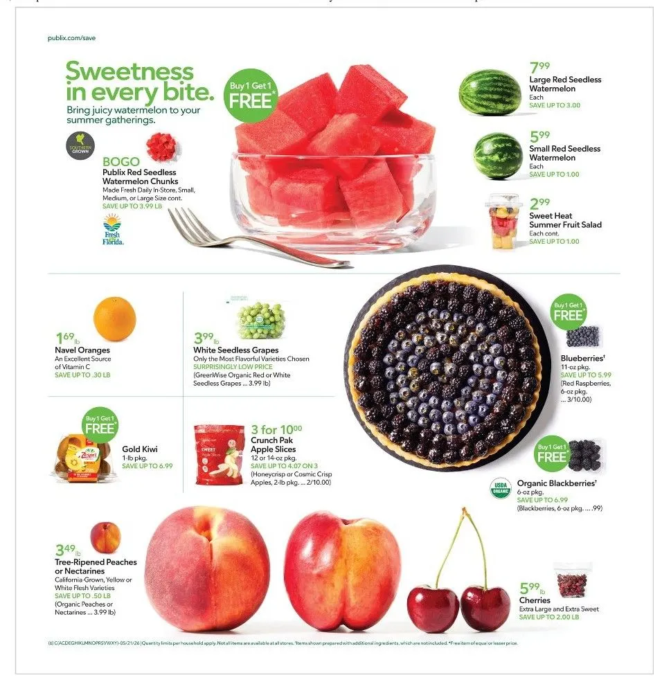 Weekly promotion Publix Sales spanning from May 20 to May 26 2026 - Page 6 for Catalogue 365