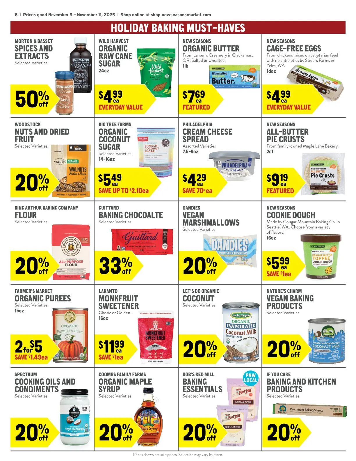 Weekly ad New Seasons Market Sales from November 5 to November 11 2025 - Page 6