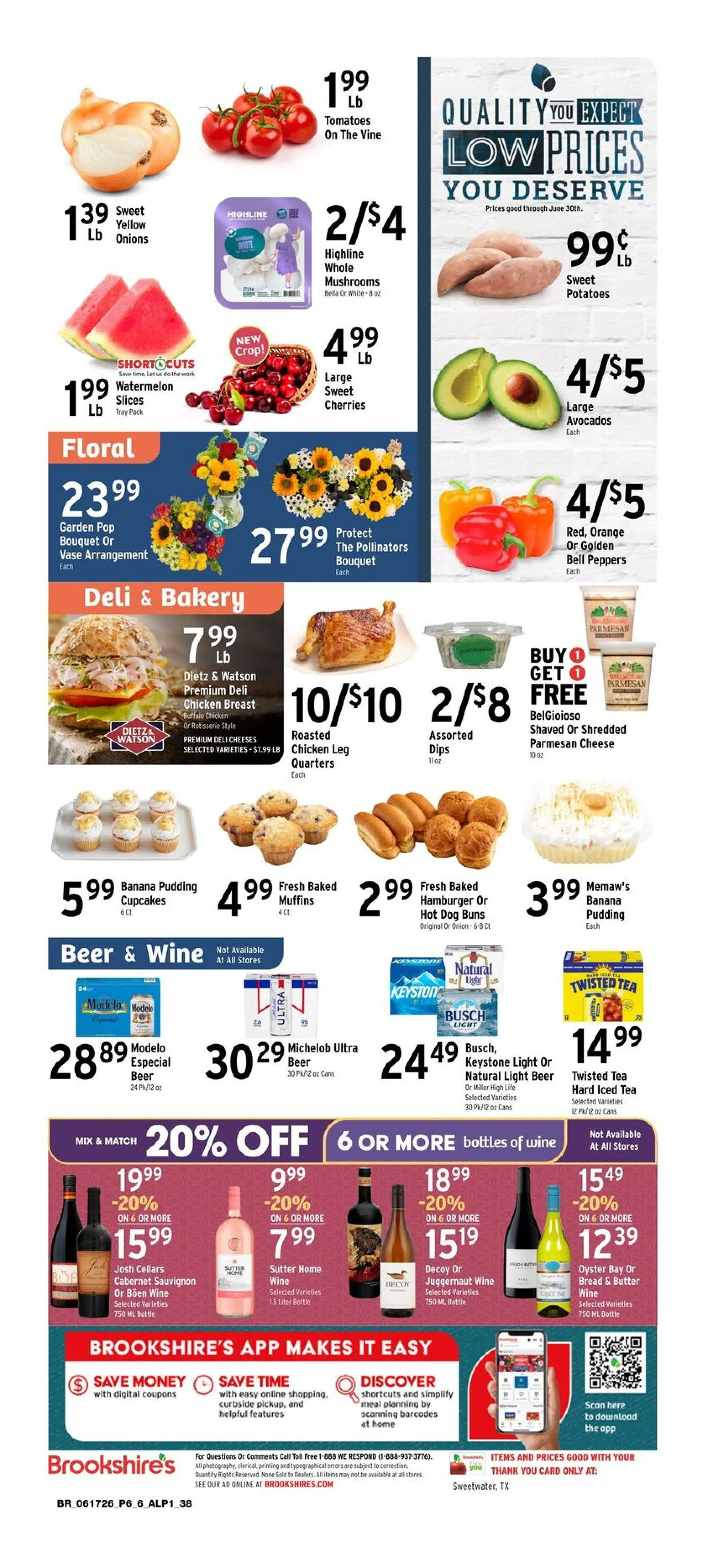 Weekly ad Brookshires Sales from June 17 to June 23 2026 - Page 6