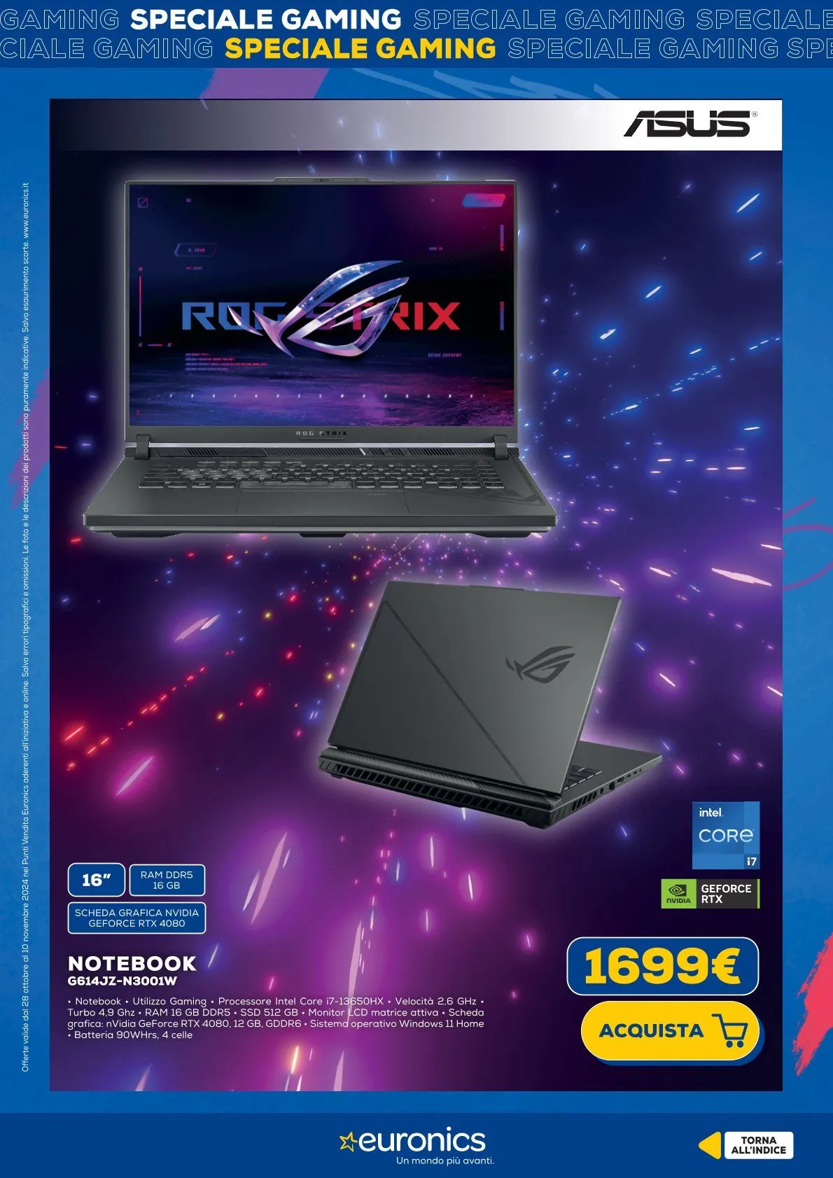 Euronics Brochure Offerte da 28 ottobre a 10 novembre di 2024 - Pagina del volantino 6