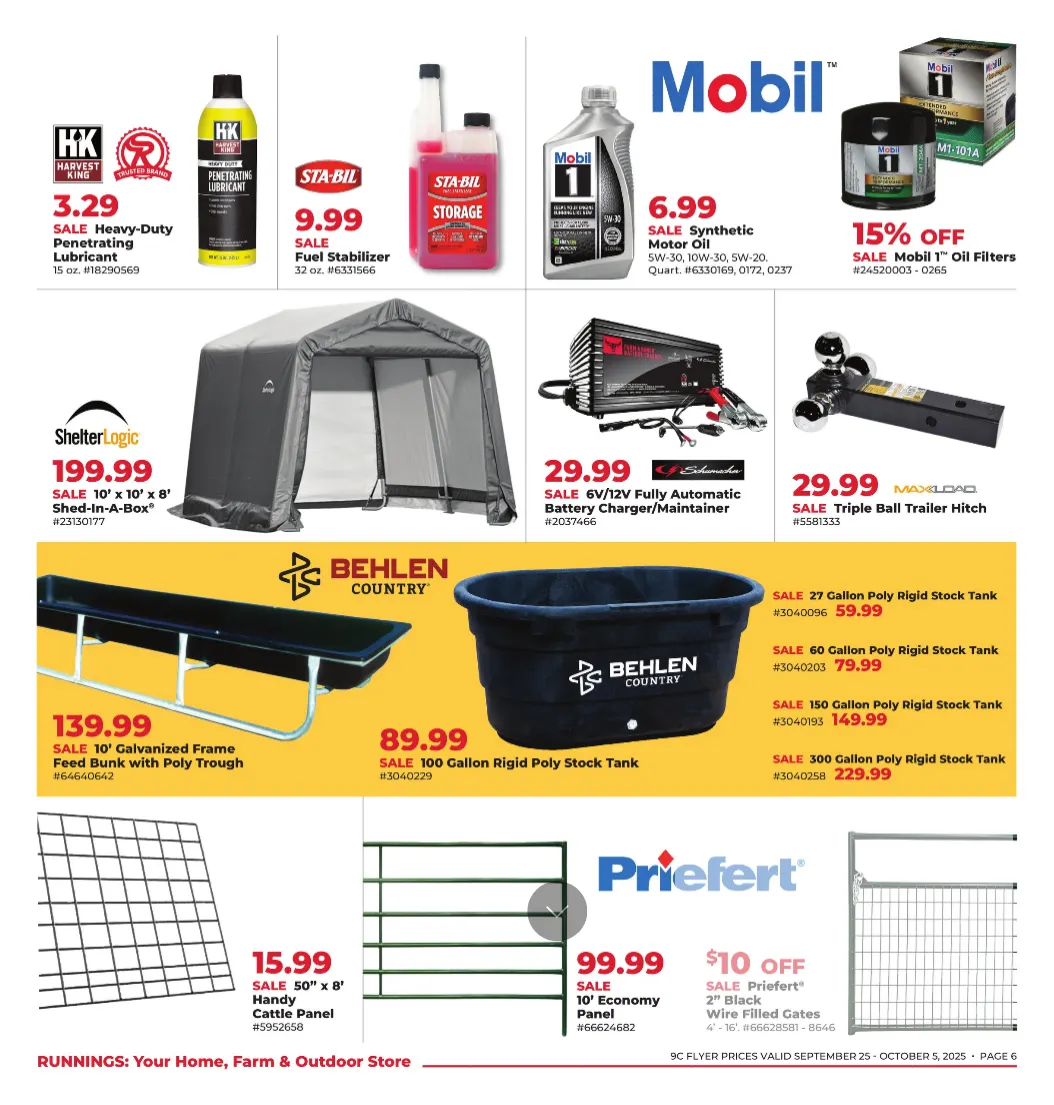 Weekly ad Runnings Sales from September 25 to October 5 2025 - Page 6
