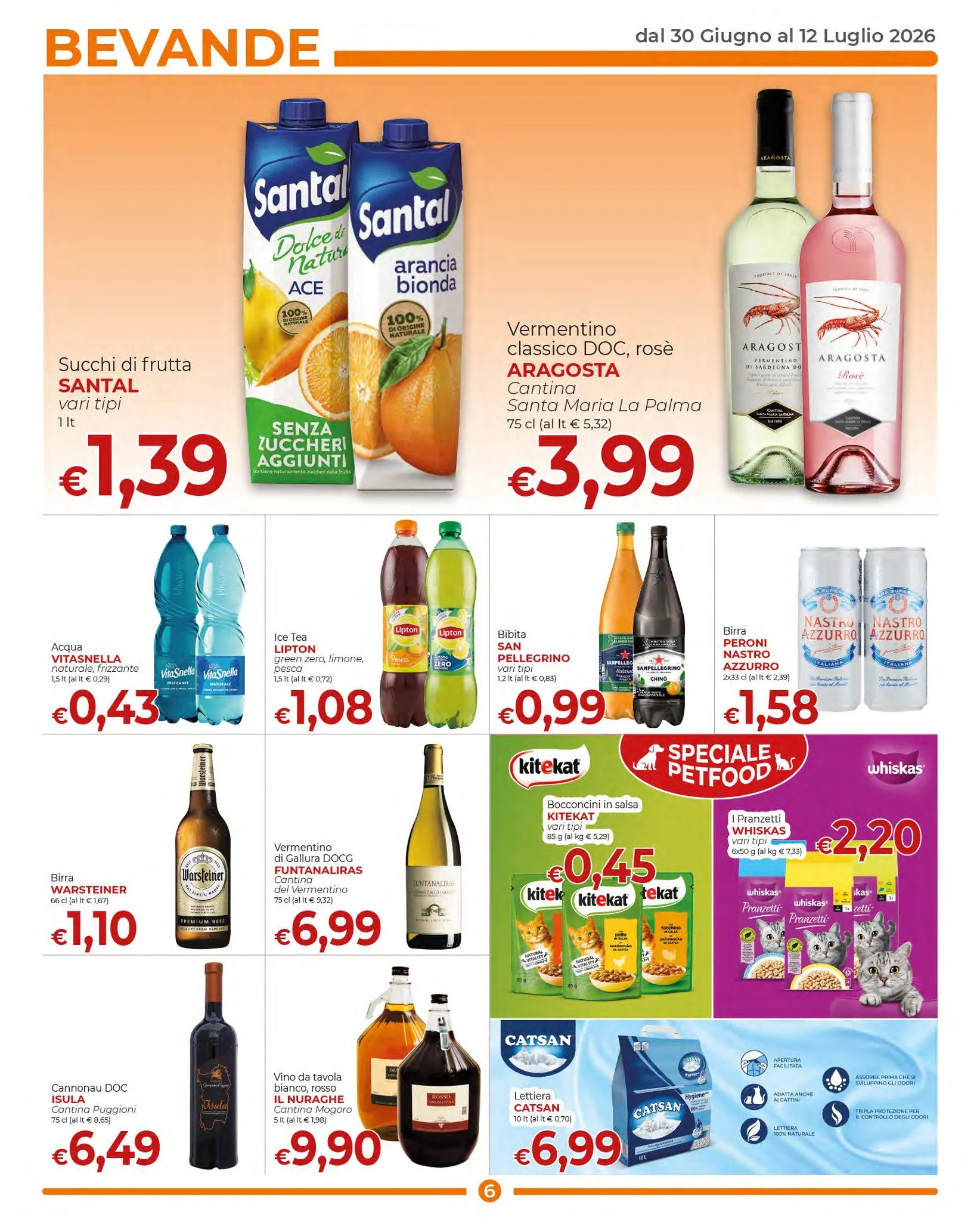 Supermercati Nonna Isa Volantino da 30 giugno a 12 luglio di 2026 - Pagina del volantino 6