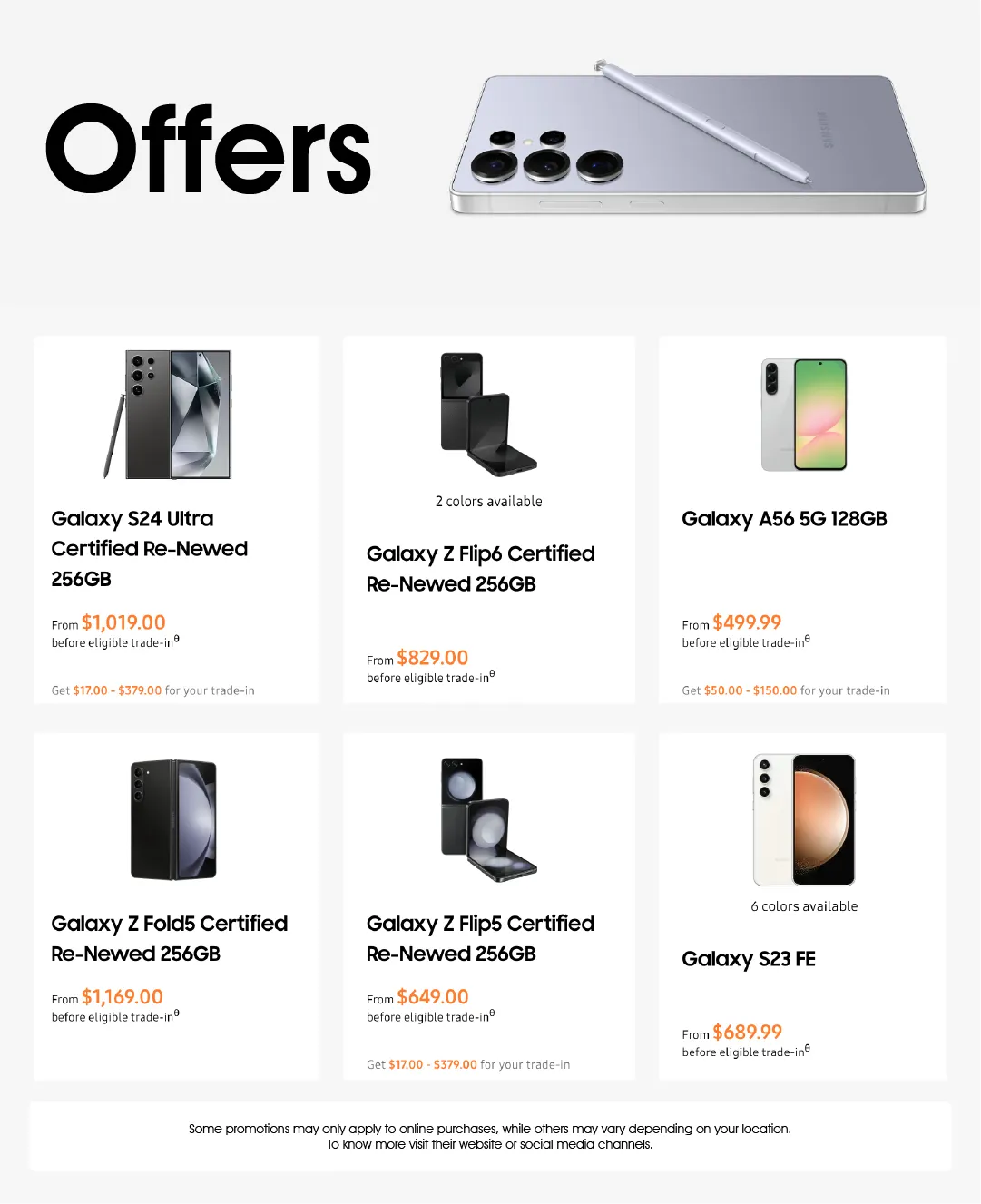 Weekly promotion Samsung Sales spanning from September 17 to September 30 2025 - Page 5 for Catalogue 365
