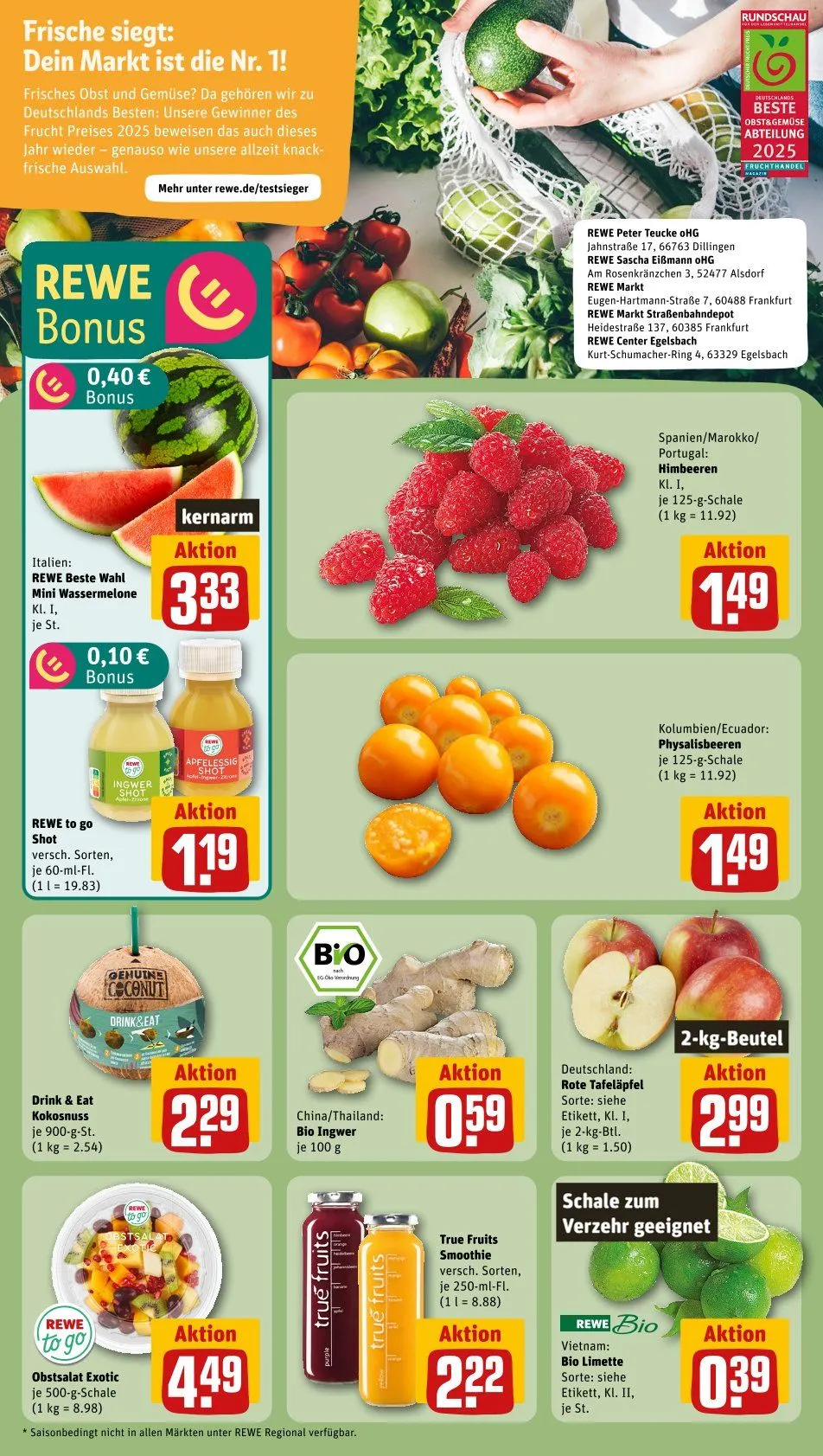 REWE Prospekt von 26. Mai bis 1. Juni 2025 - Prospekt seite 6