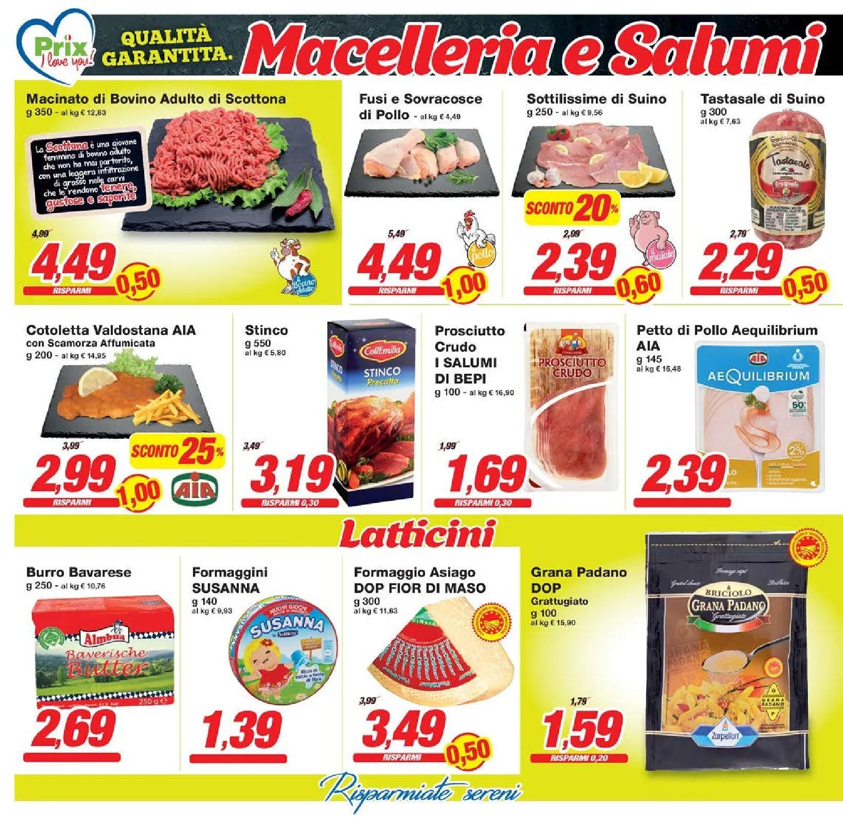  Prix Quality Volantino  da 2 dicembre a 11 dicembre di 2025 - Pagina del volantino 6