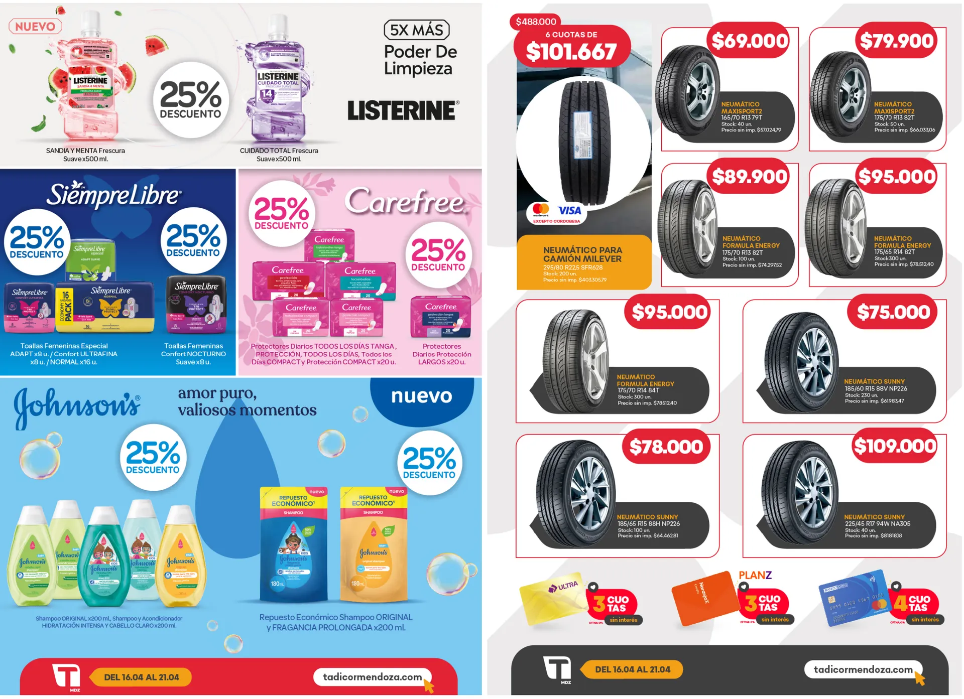 Ofertas de  Supermercados Tadicor Ofertas 16 de abril al 21 de abril 2026 - Página 6 del catálogo