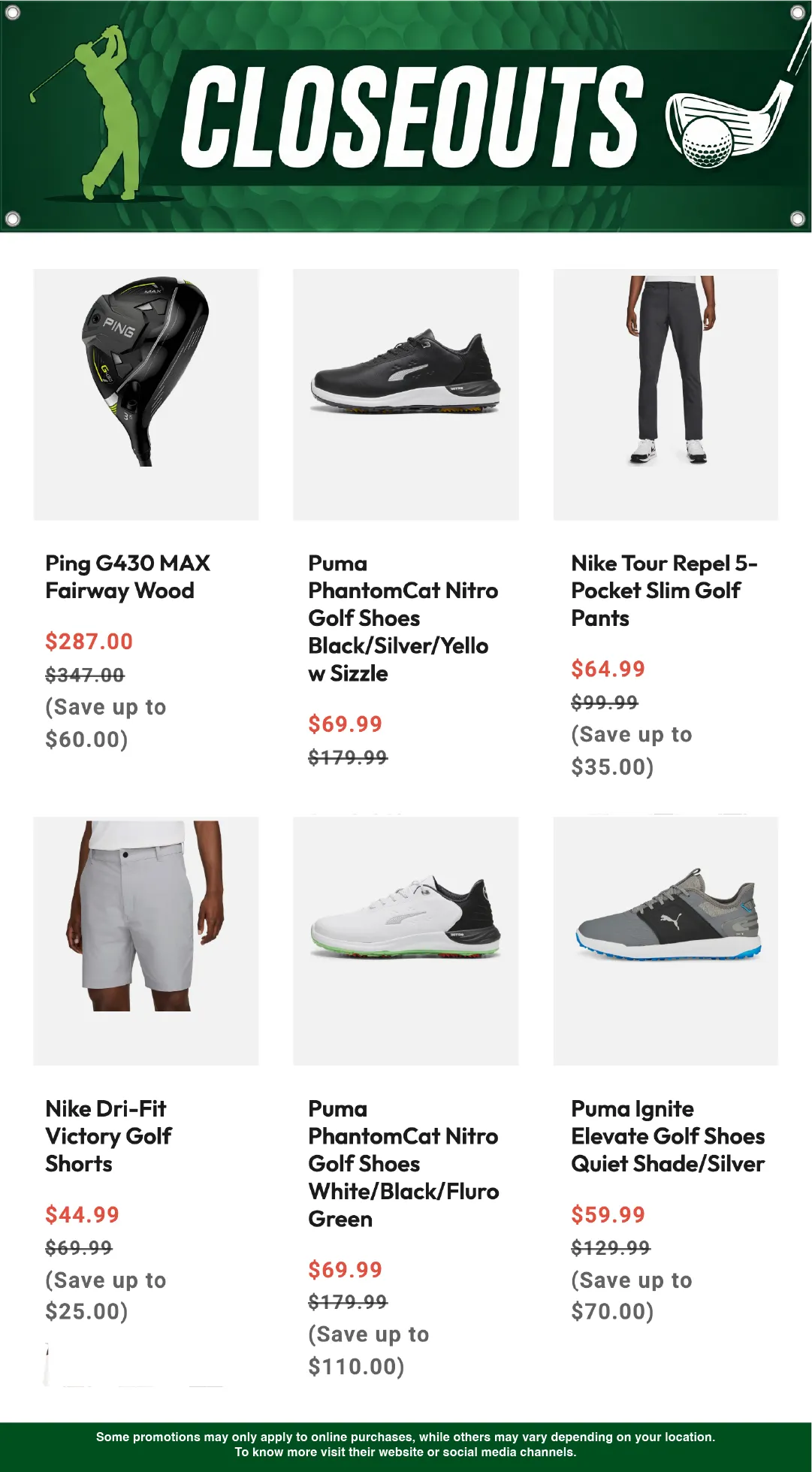 Weekly ad Golf Discount  Sales from March 5 to March 25 2026 - Page 5