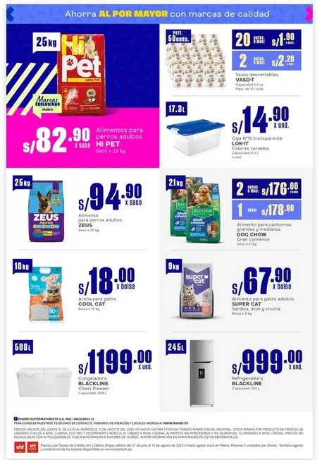 Catalogo de Catálogo Makro 31 de julio al 13 de agosto 2025 - Pag 5