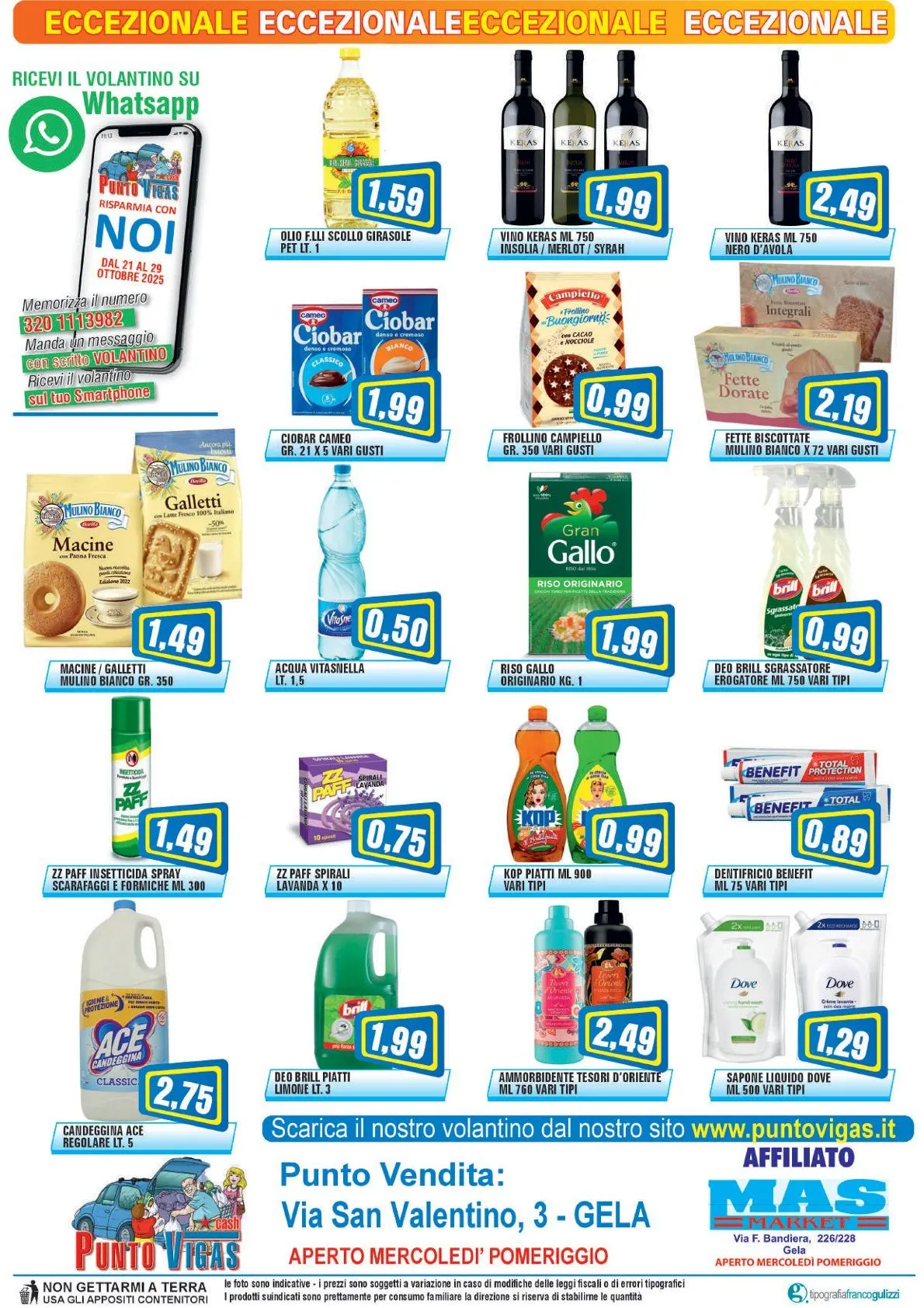  Volantini Punto Vigas da 21 ottobre a 29 ottobre di 2025 - Pagina del volantino 6