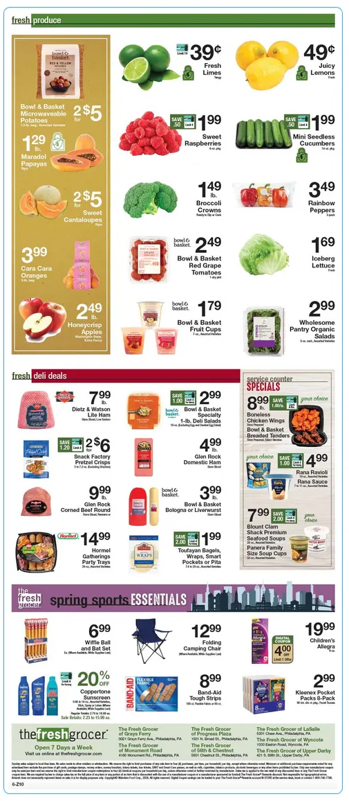 Weekly ad  Gerrity's Supermarkets Sales from April 24 to April 26 2026 - Page 6
